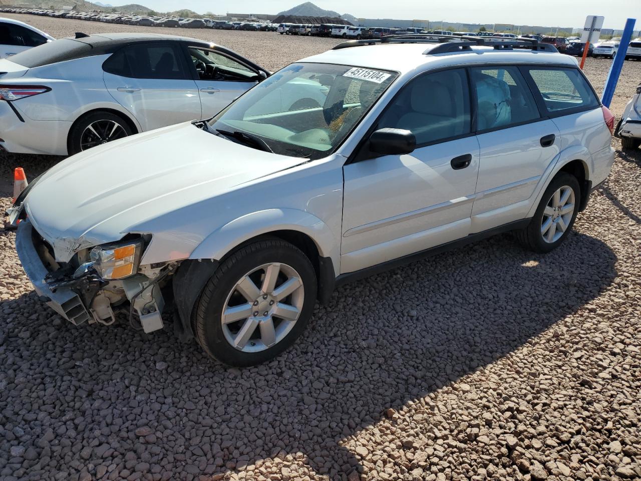 SUBARU OUTBACK 2007 4s4bp61c877341756