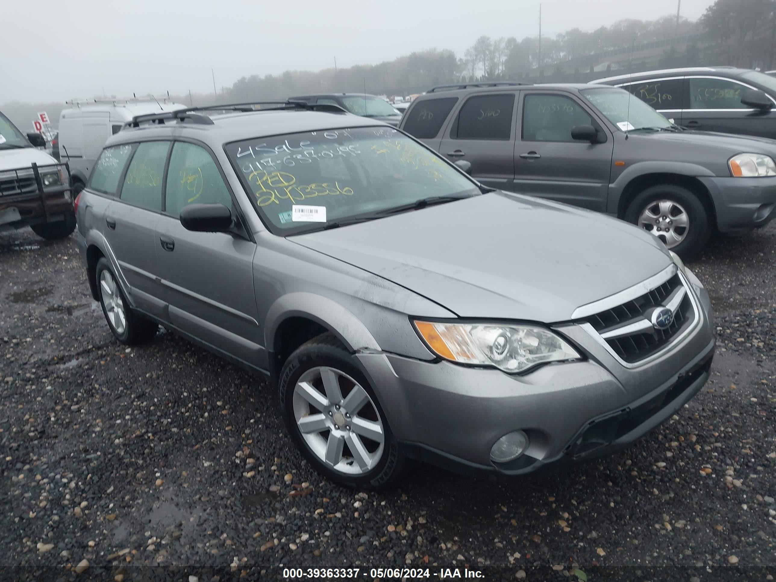 SUBARU OUTBACK 2009 4s4bp61c896317076