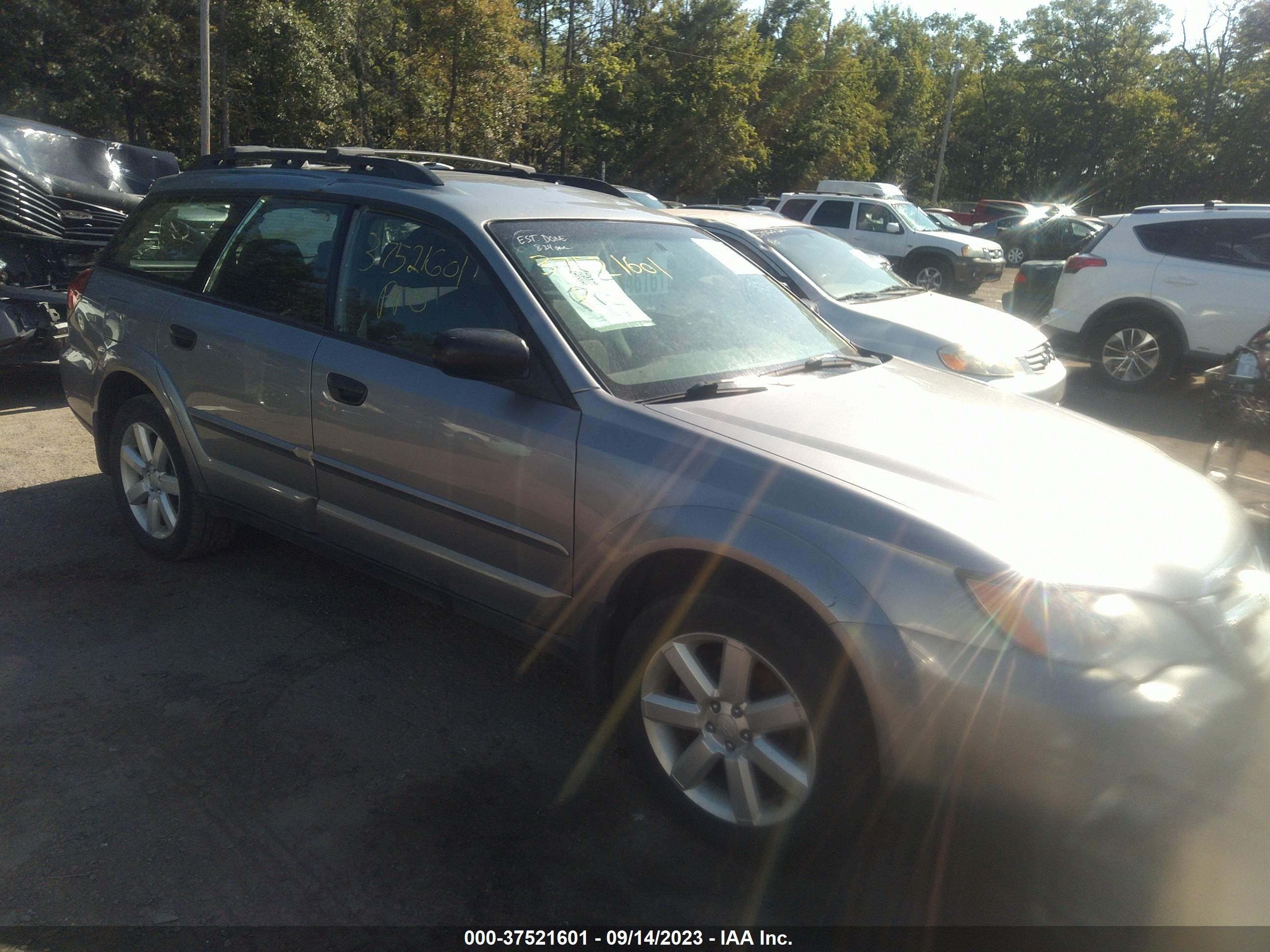 SUBARU OUTBACK 2009 4s4bp61c897328511