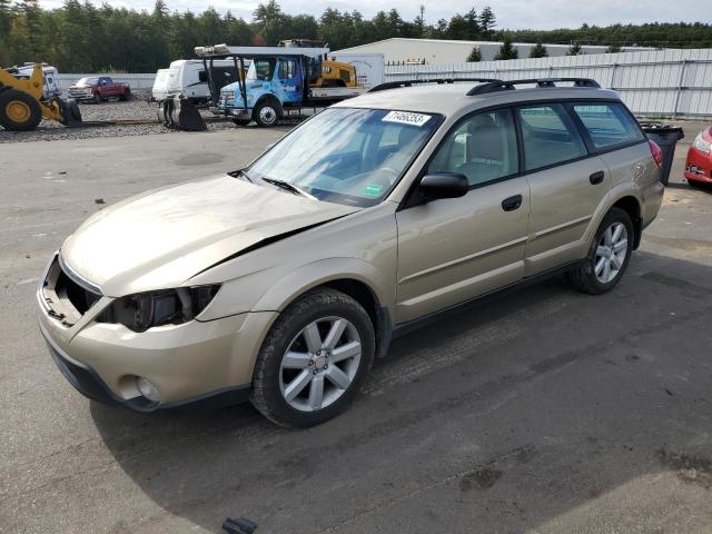 SUBARU OUTBACK 2. 2009 4s4bp61c897334924