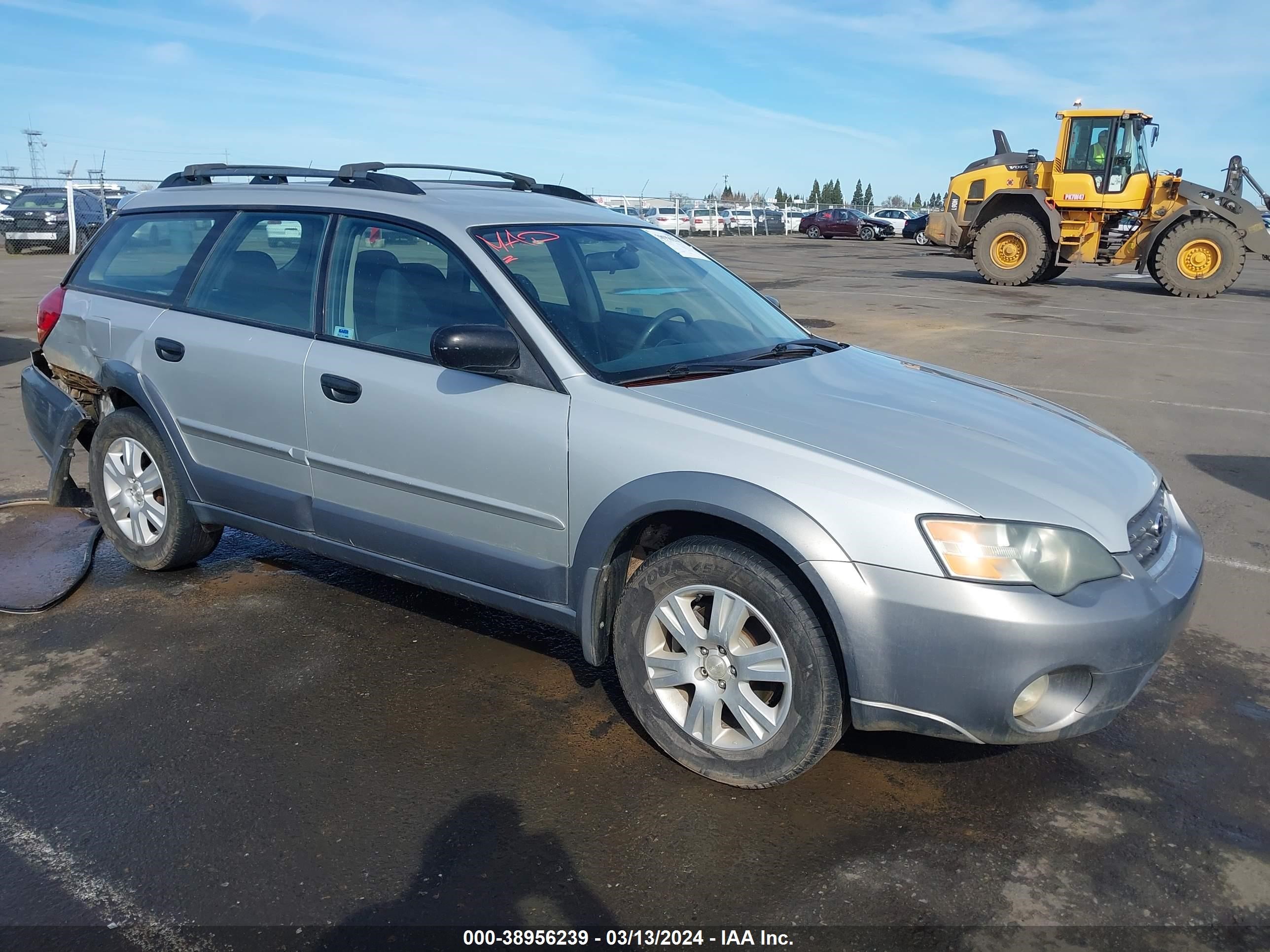 SUBARU OUTBACK 2005 4s4bp61c957317592