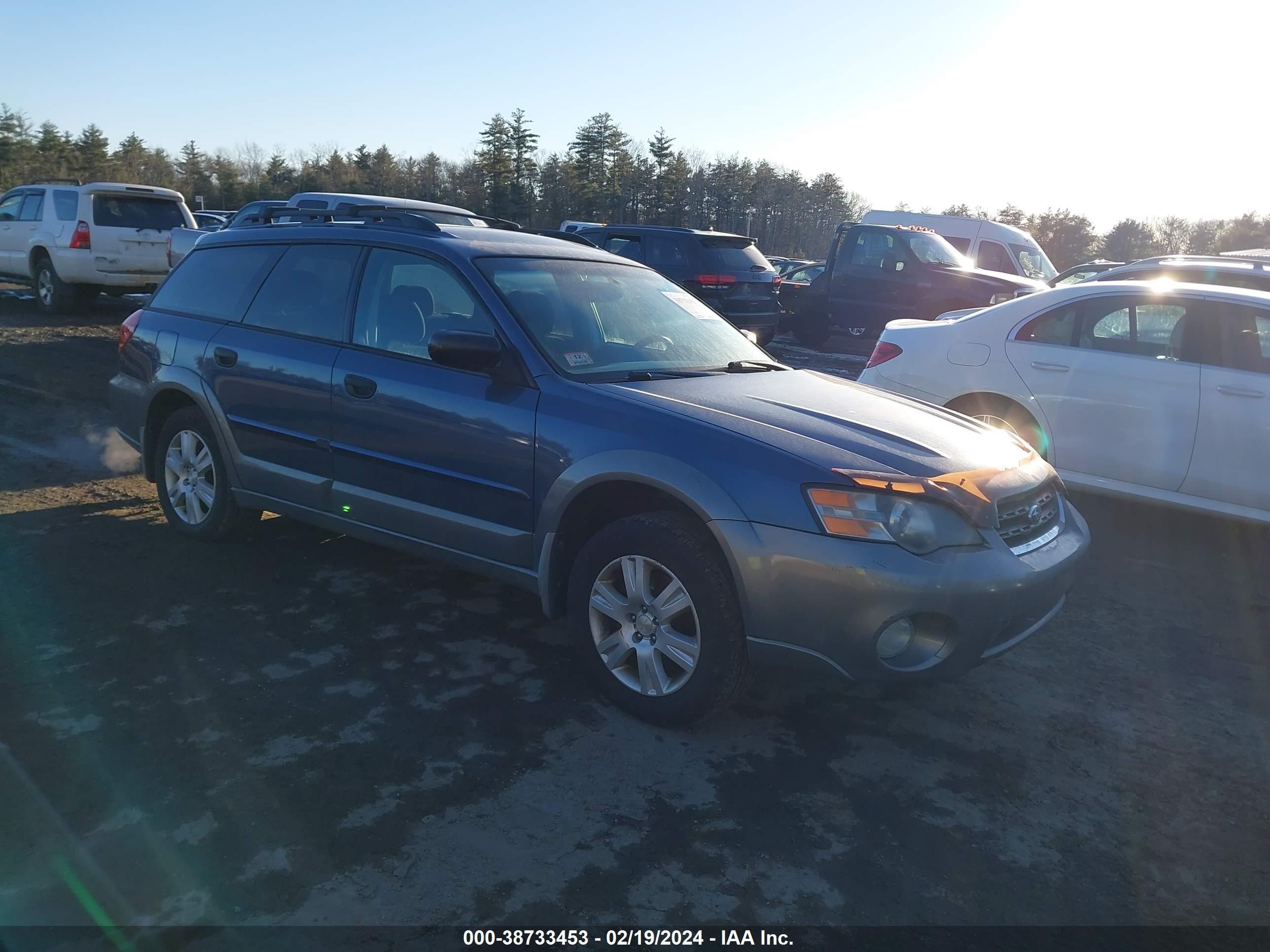 SUBARU OUTBACK 2005 4s4bp61c957386573