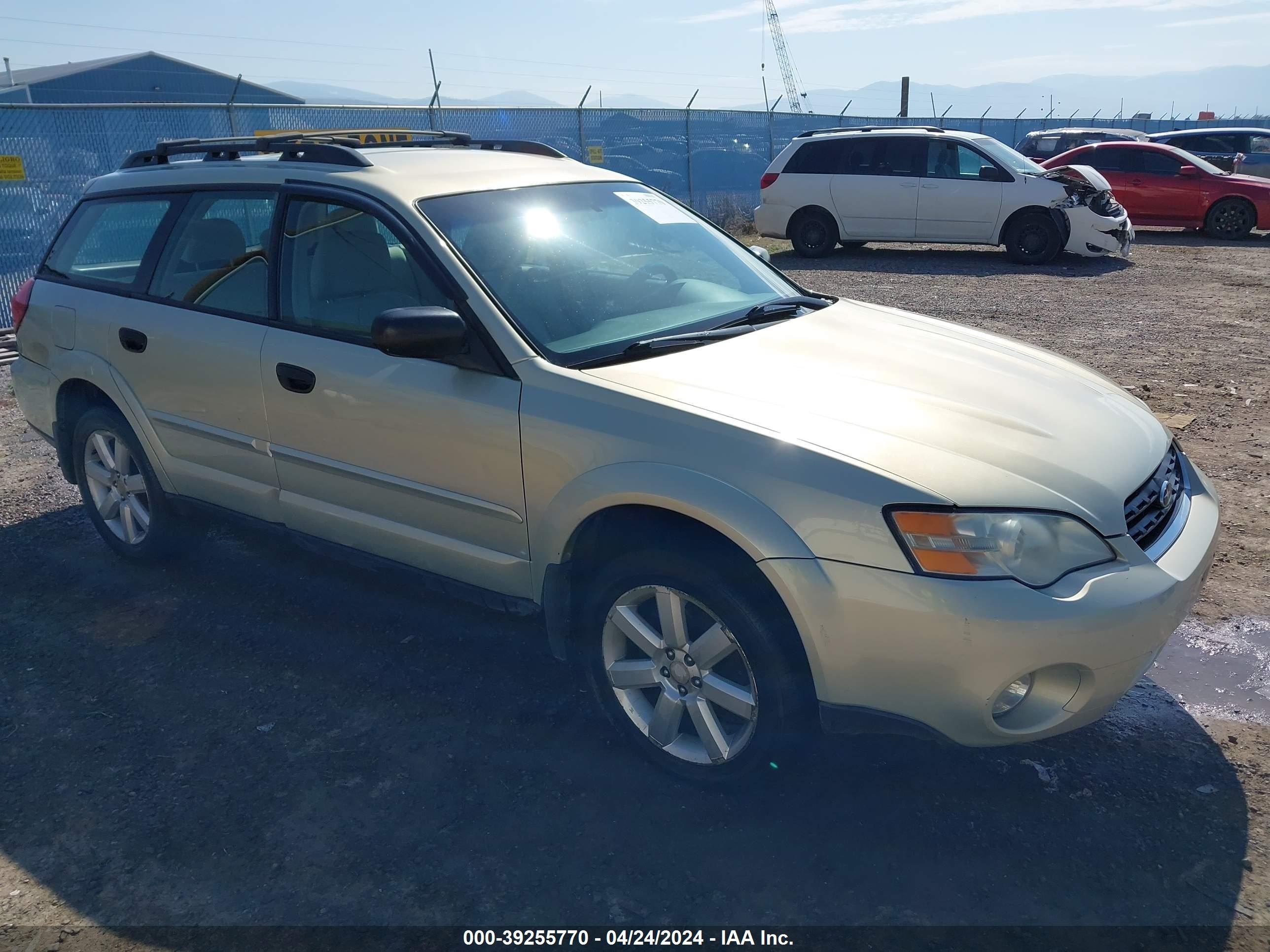 SUBARU OUTBACK 2006 4s4bp61c967320980