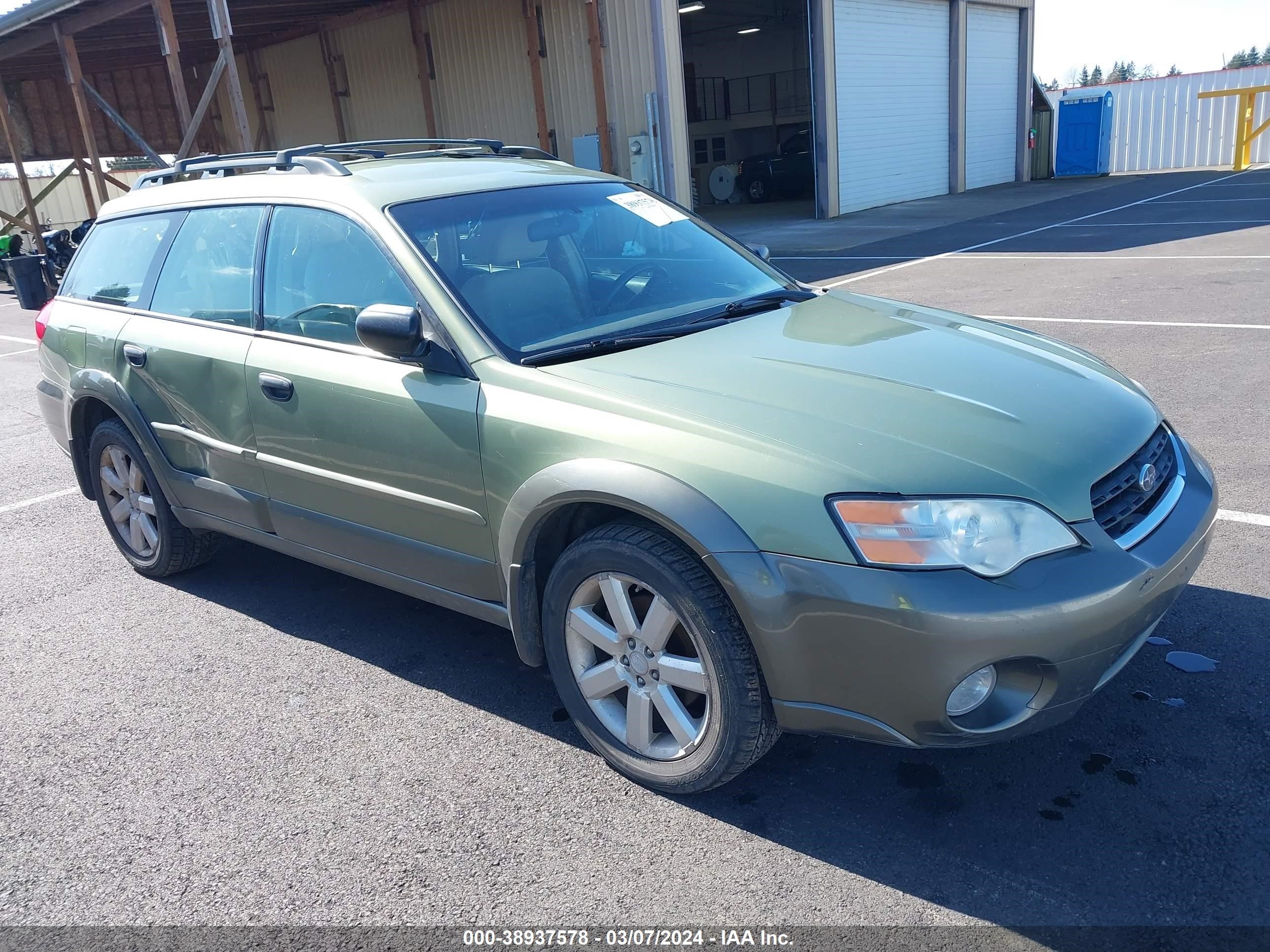 SUBARU OUTBACK 2007 4s4bp61c977309351