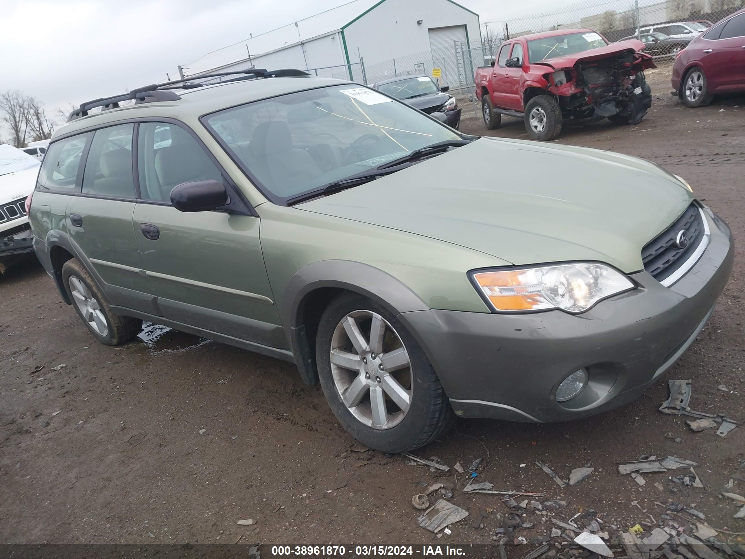 SUBARU OUTBACK 2007 4s4bp61c977322651