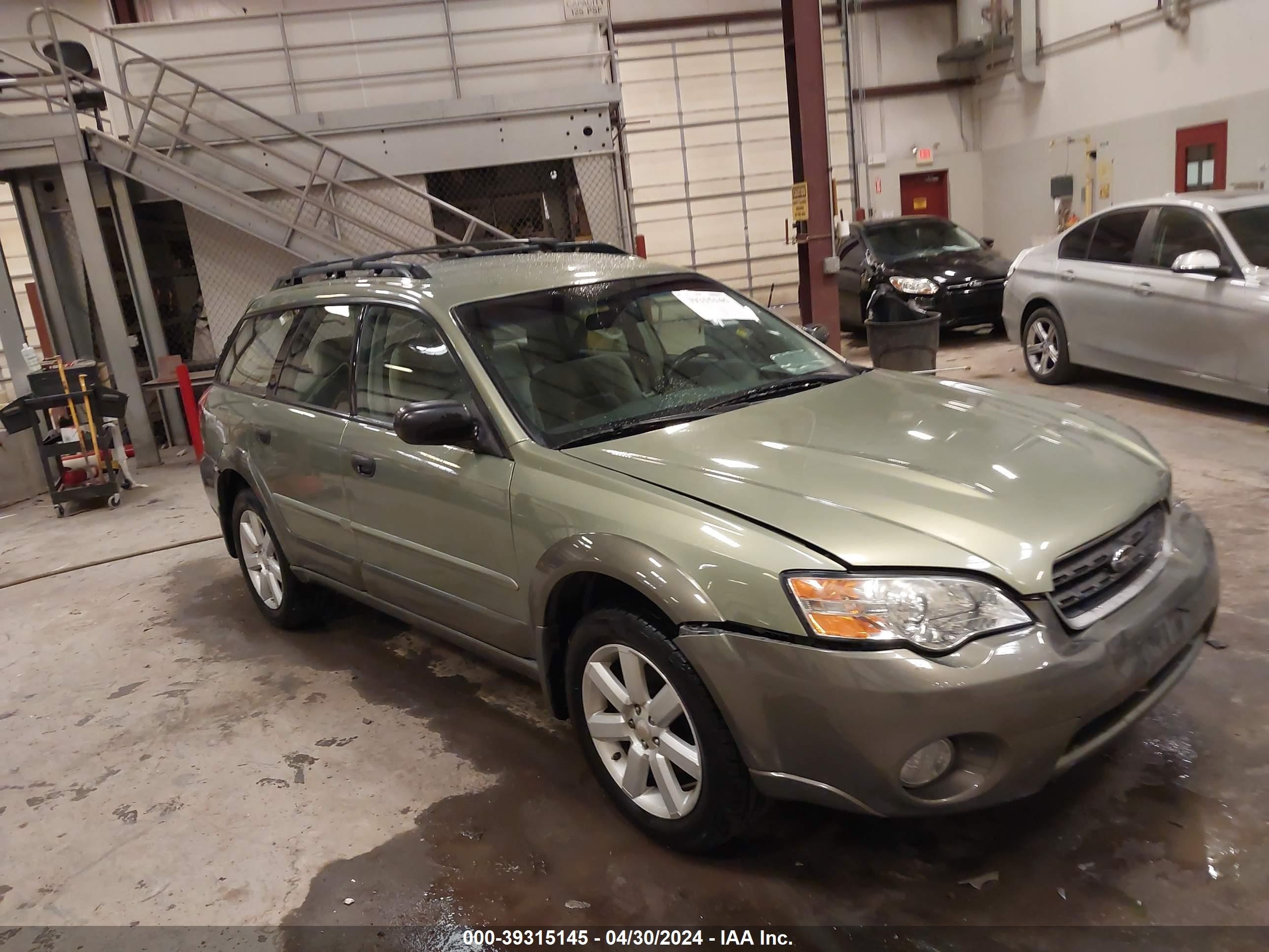 SUBARU OUTBACK 2007 4s4bp61c977340275