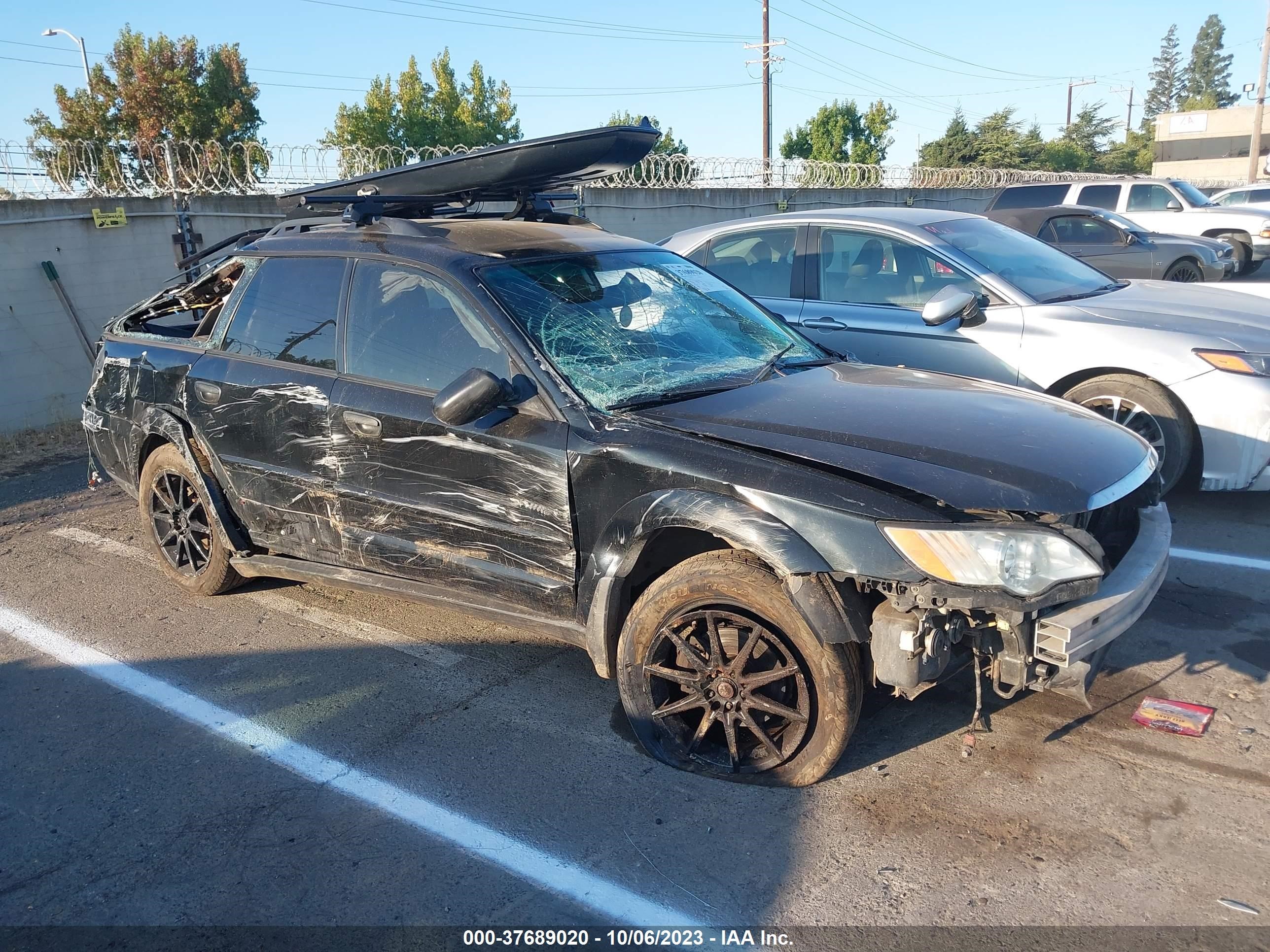 SUBARU OUTBACK 2008 4s4bp61c986315156