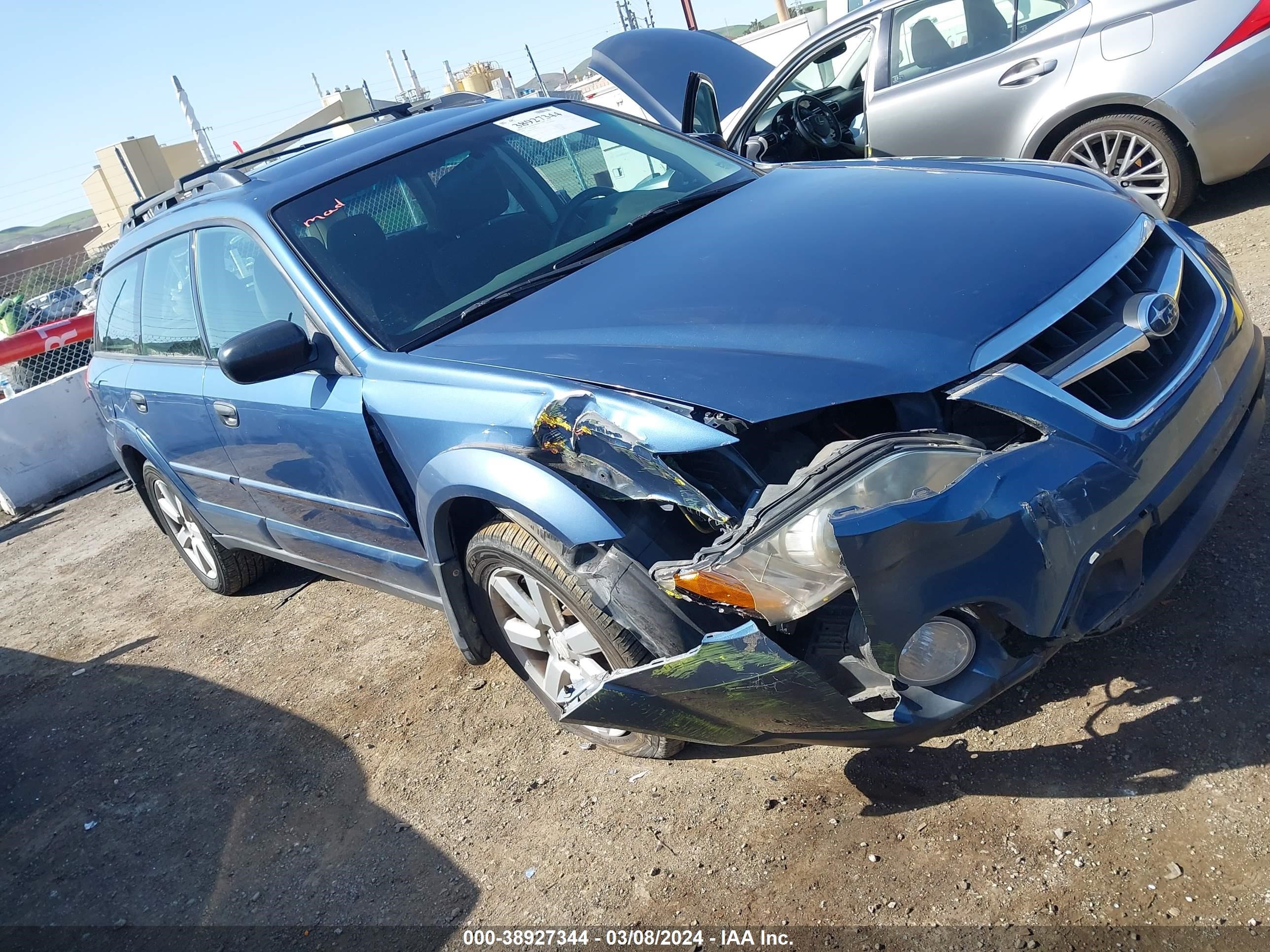 SUBARU OUTBACK 2008 4s4bp61c986328120