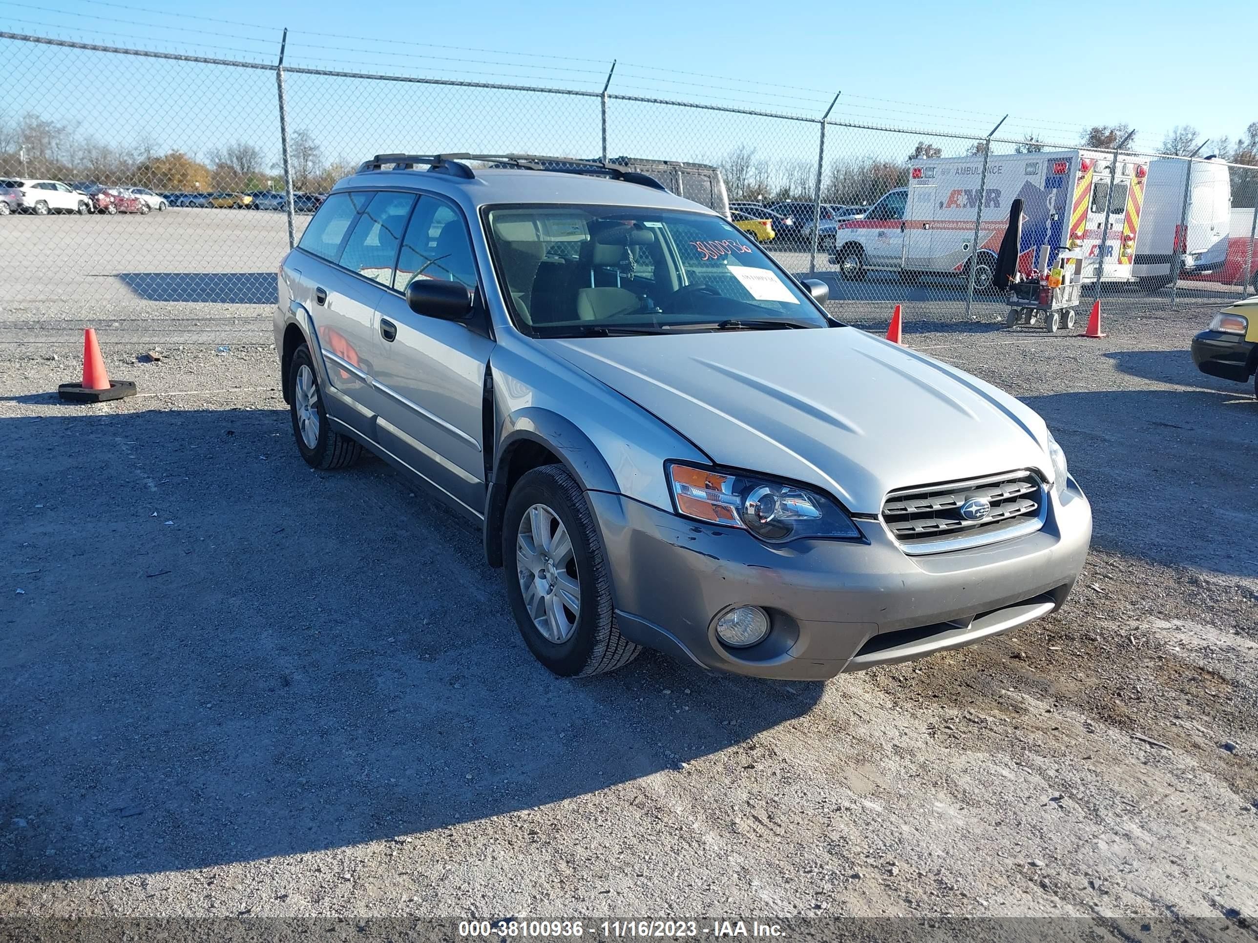 SUBARU OUTBACK 2005 4s4bp61cx57307704