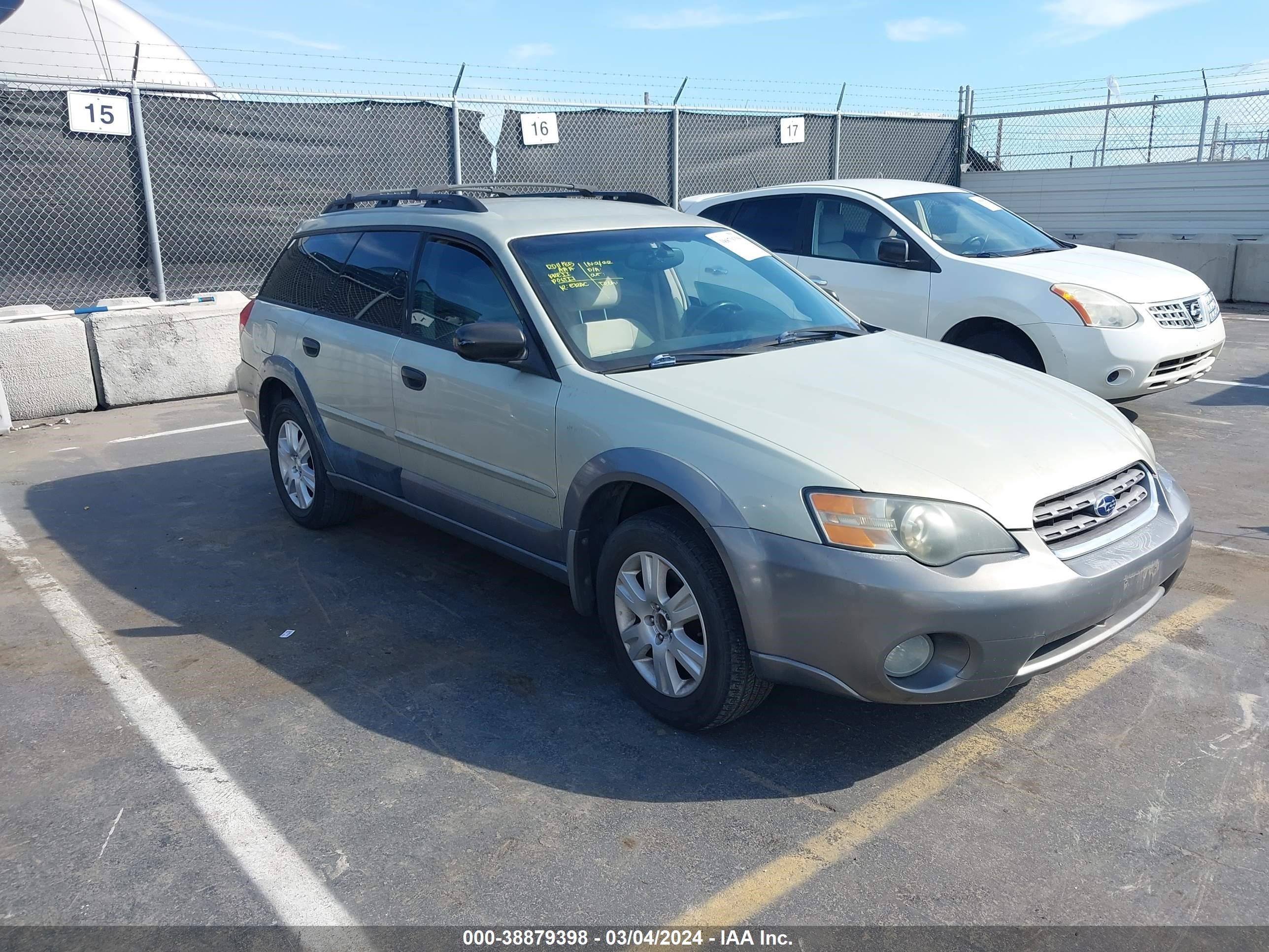 SUBARU OUTBACK 2005 4s4bp61cx57316693