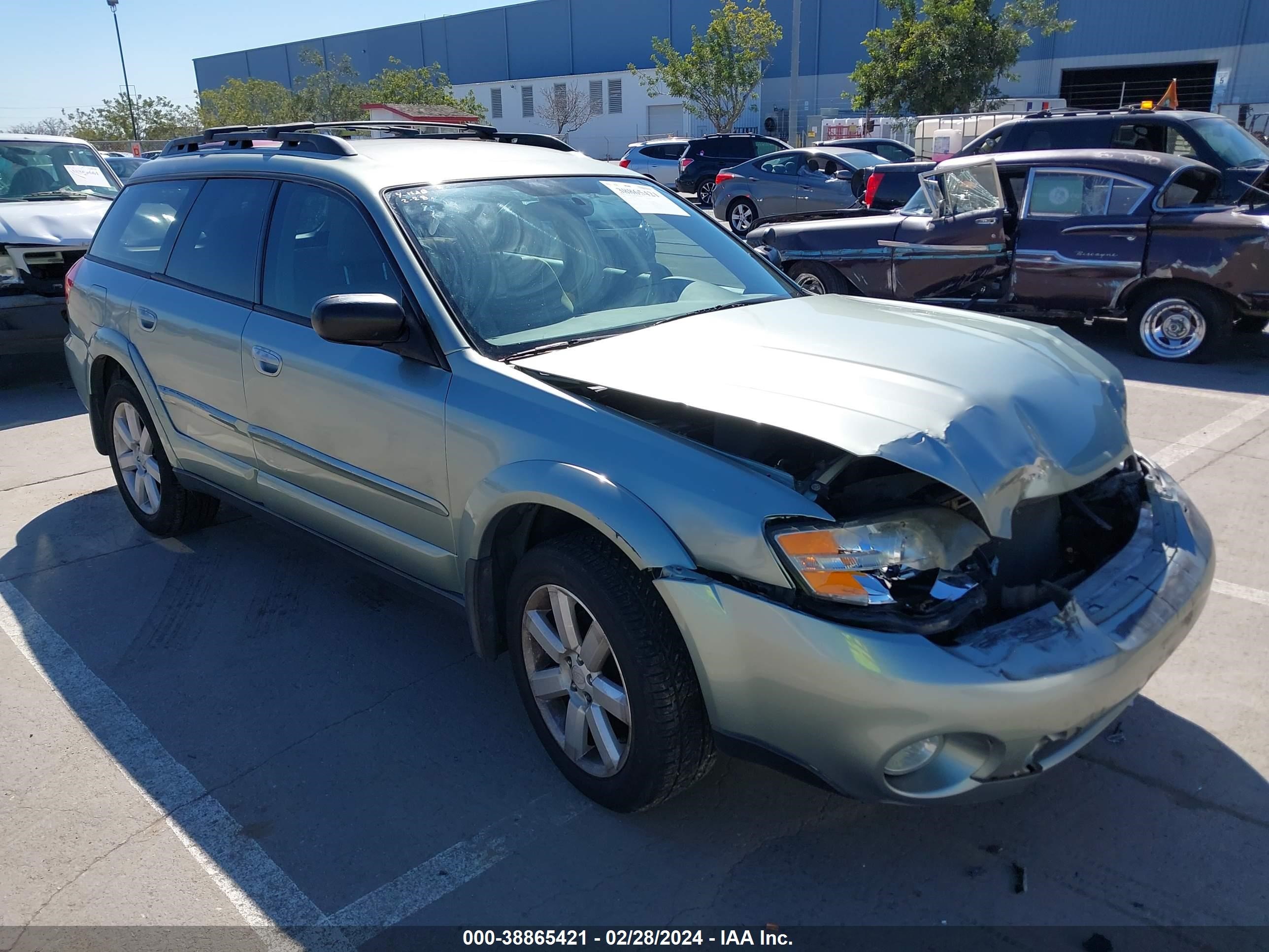 SUBARU OUTBACK 2006 4s4bp61cx67332703