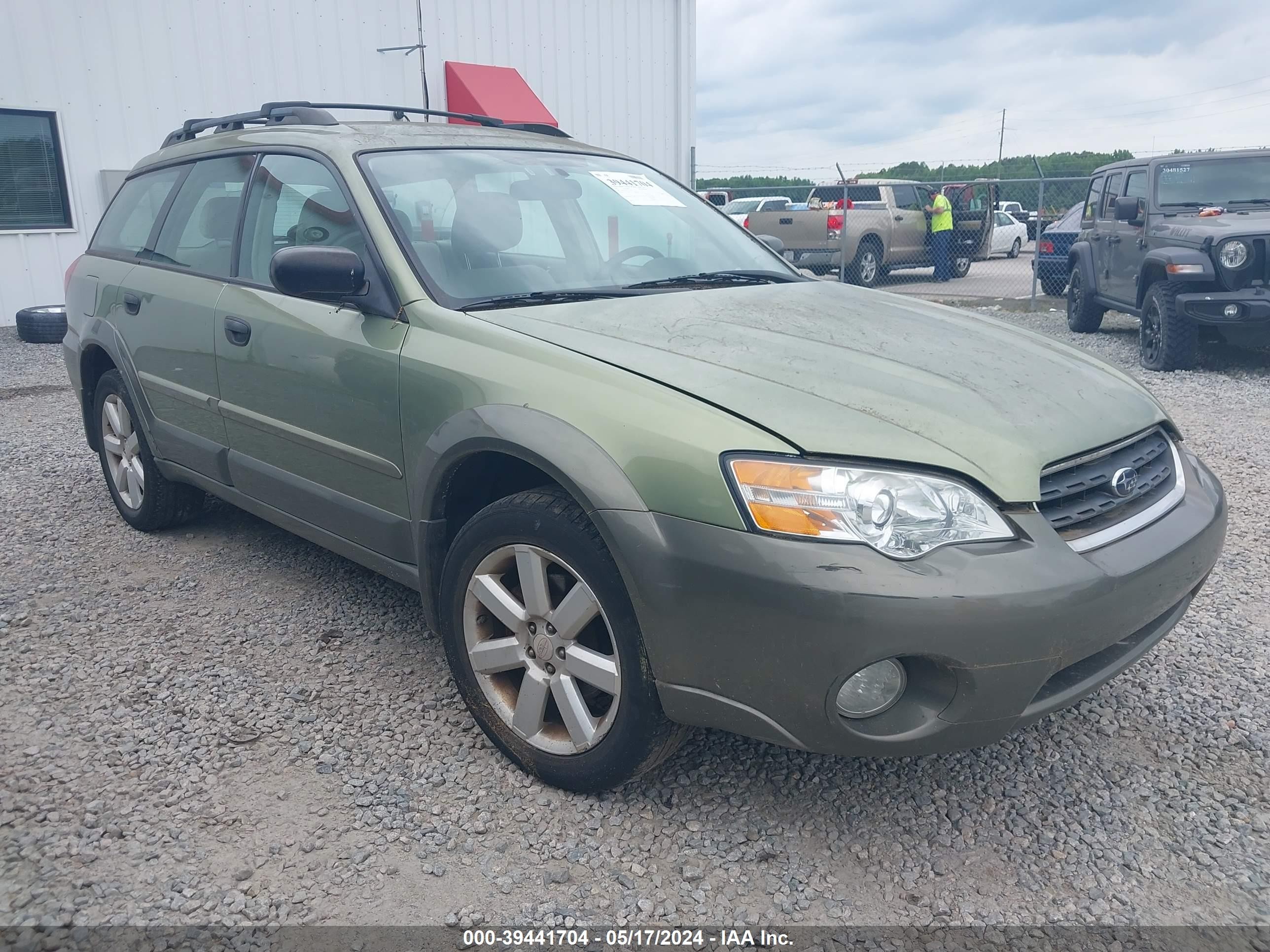 SUBARU OUTBACK 2007 4s4bp61cx77322318