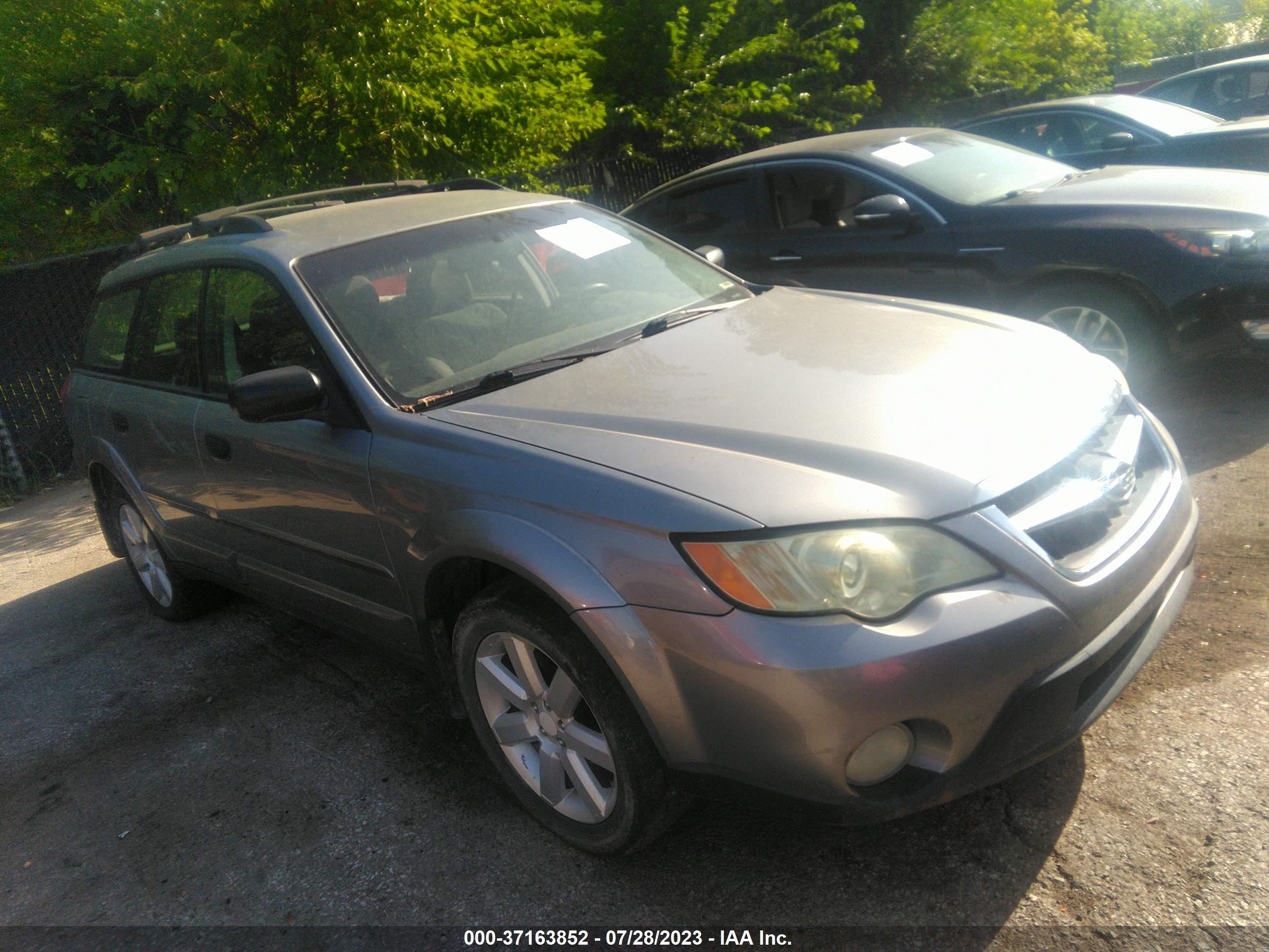 SUBARU OUTBACK 2008 4s4bp61cx87301079