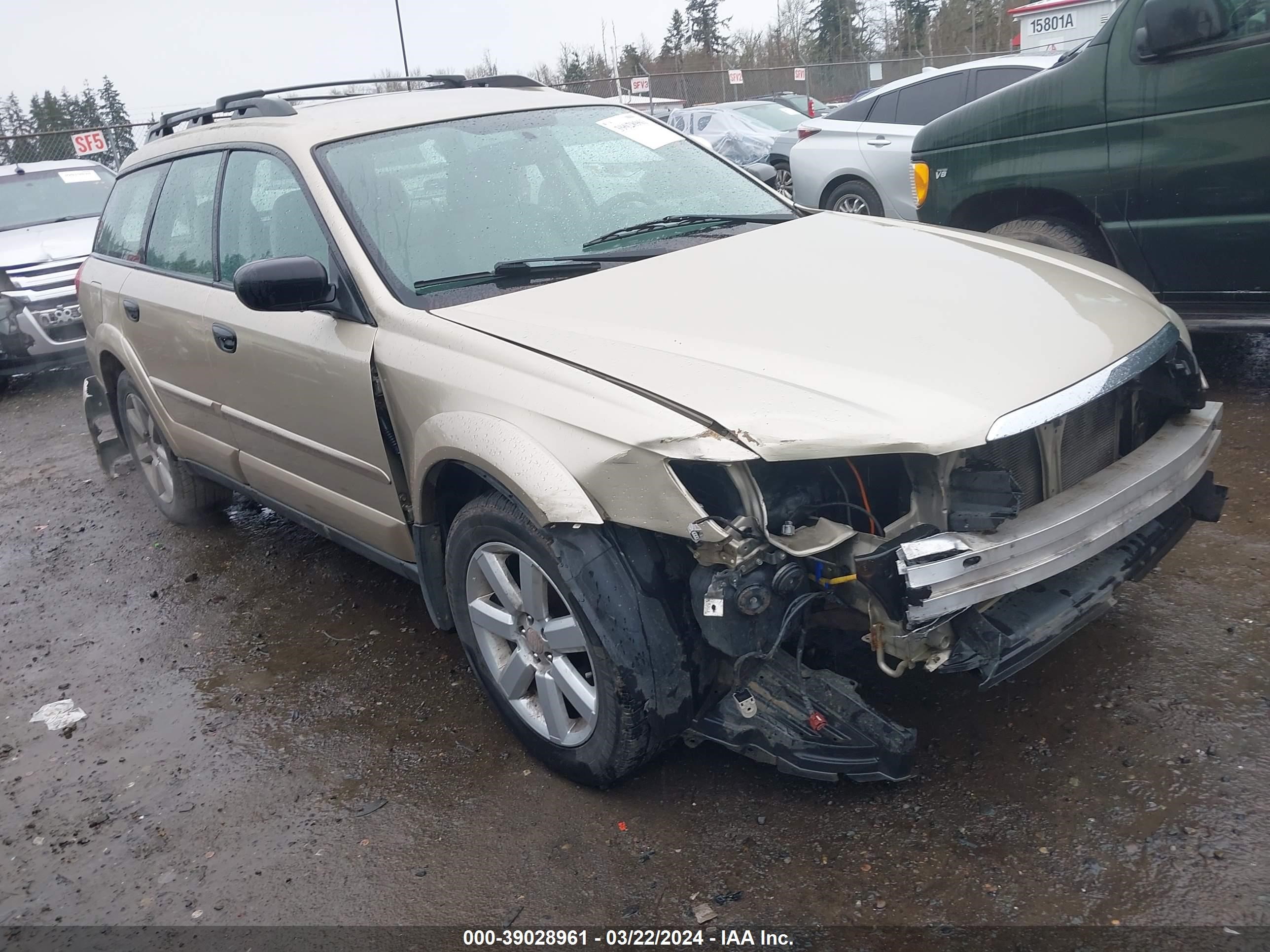 SUBARU OUTBACK 2008 4s4bp61cx87332509