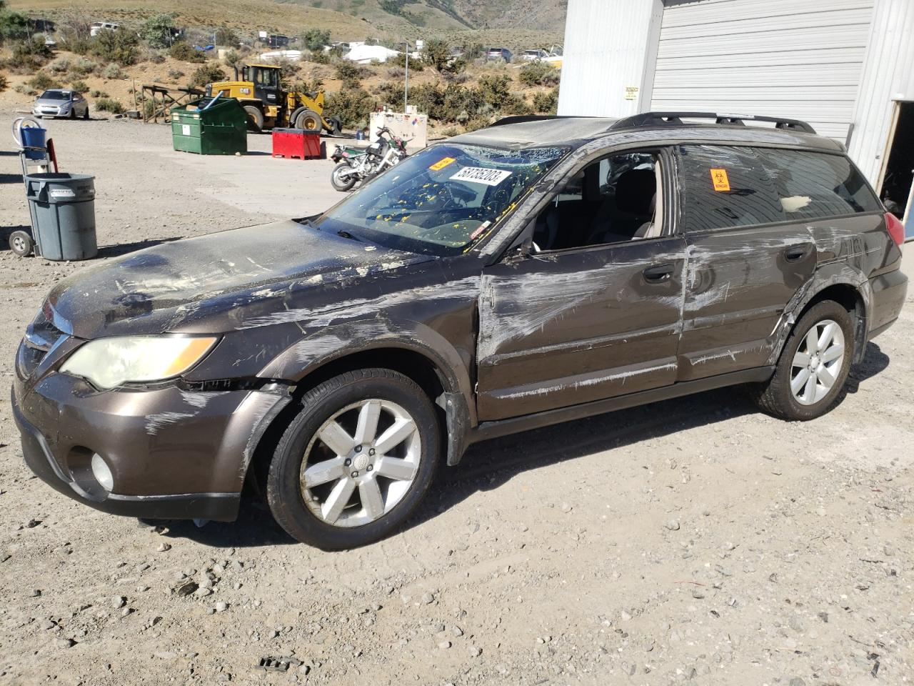 SUBARU OUTBACK 2008 4s4bp61cx87364215