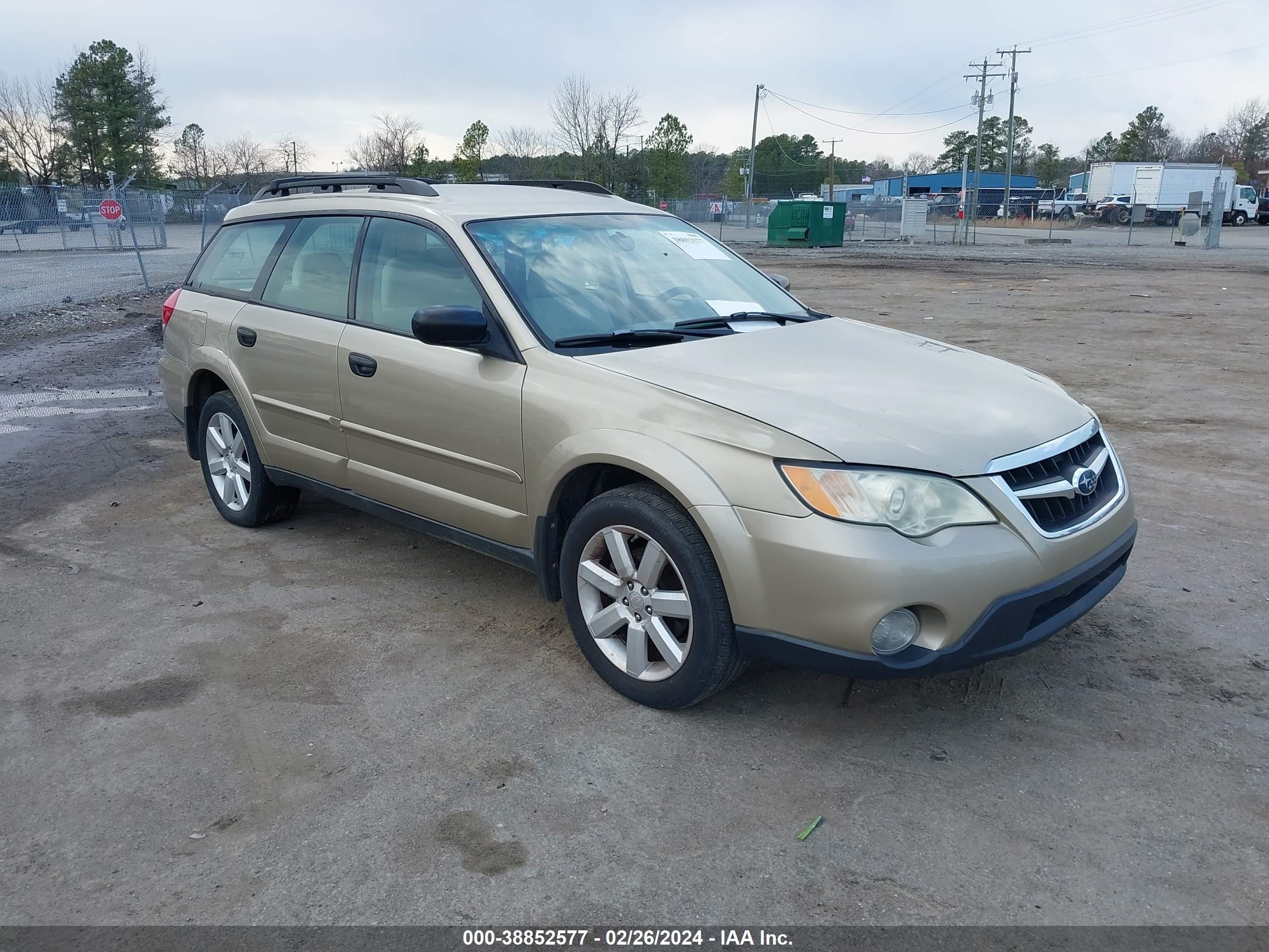 SUBARU OUTBACK 2009 4s4bp61cx96324613