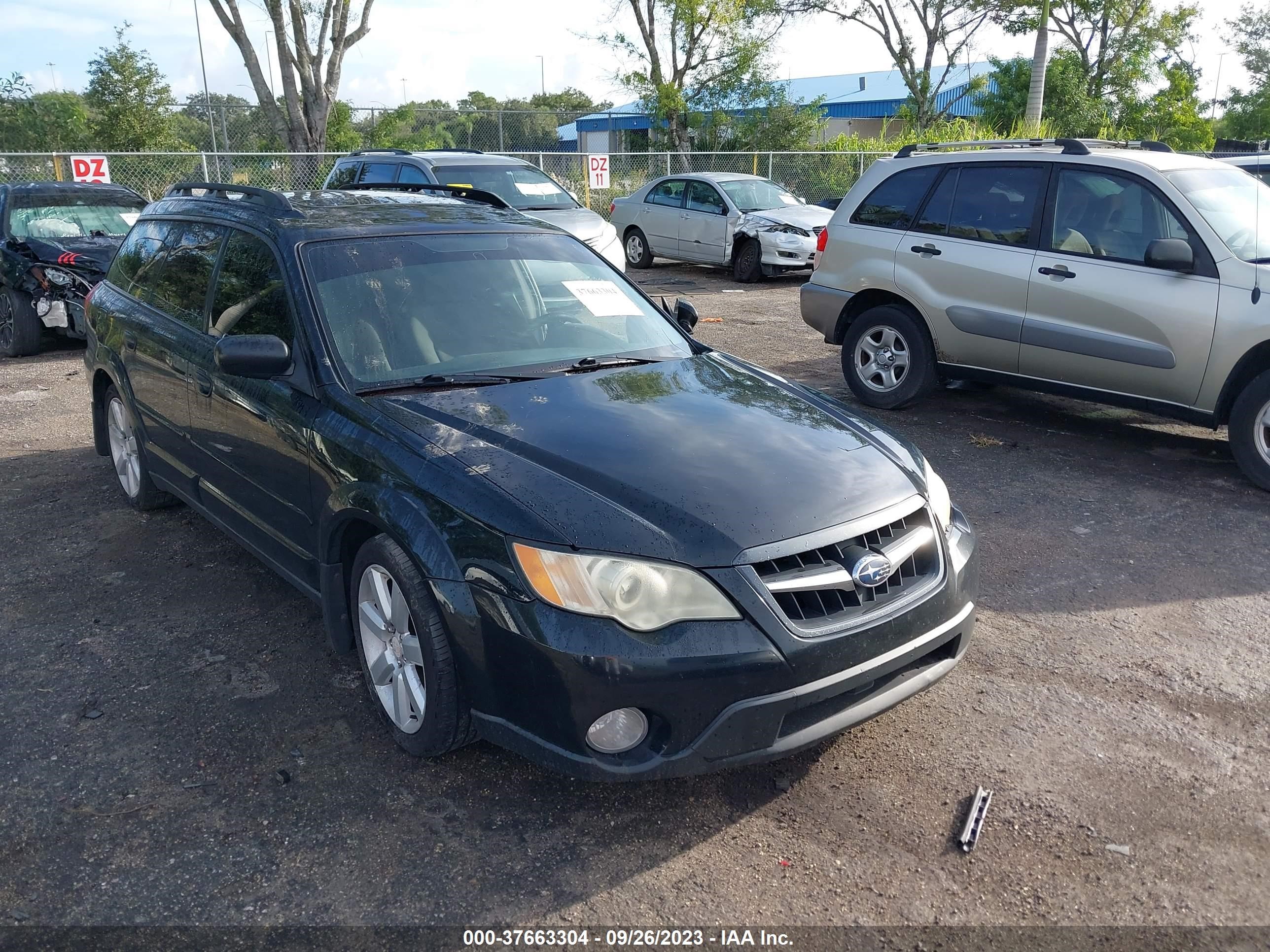 SUBARU OUTBACK 2009 4s4bp61t997323365