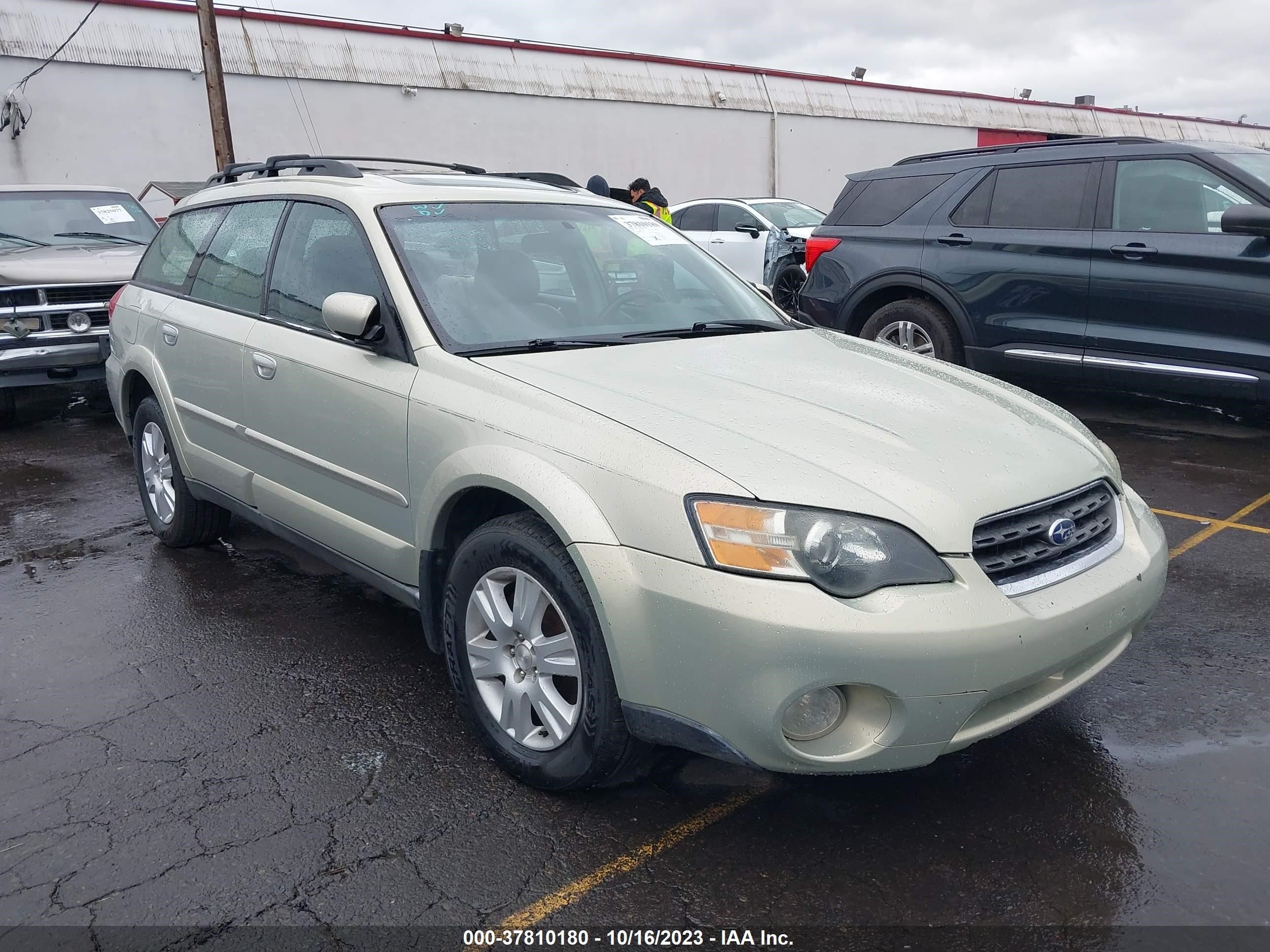 SUBARU OUTBACK 2005 4s4bp62c057371233