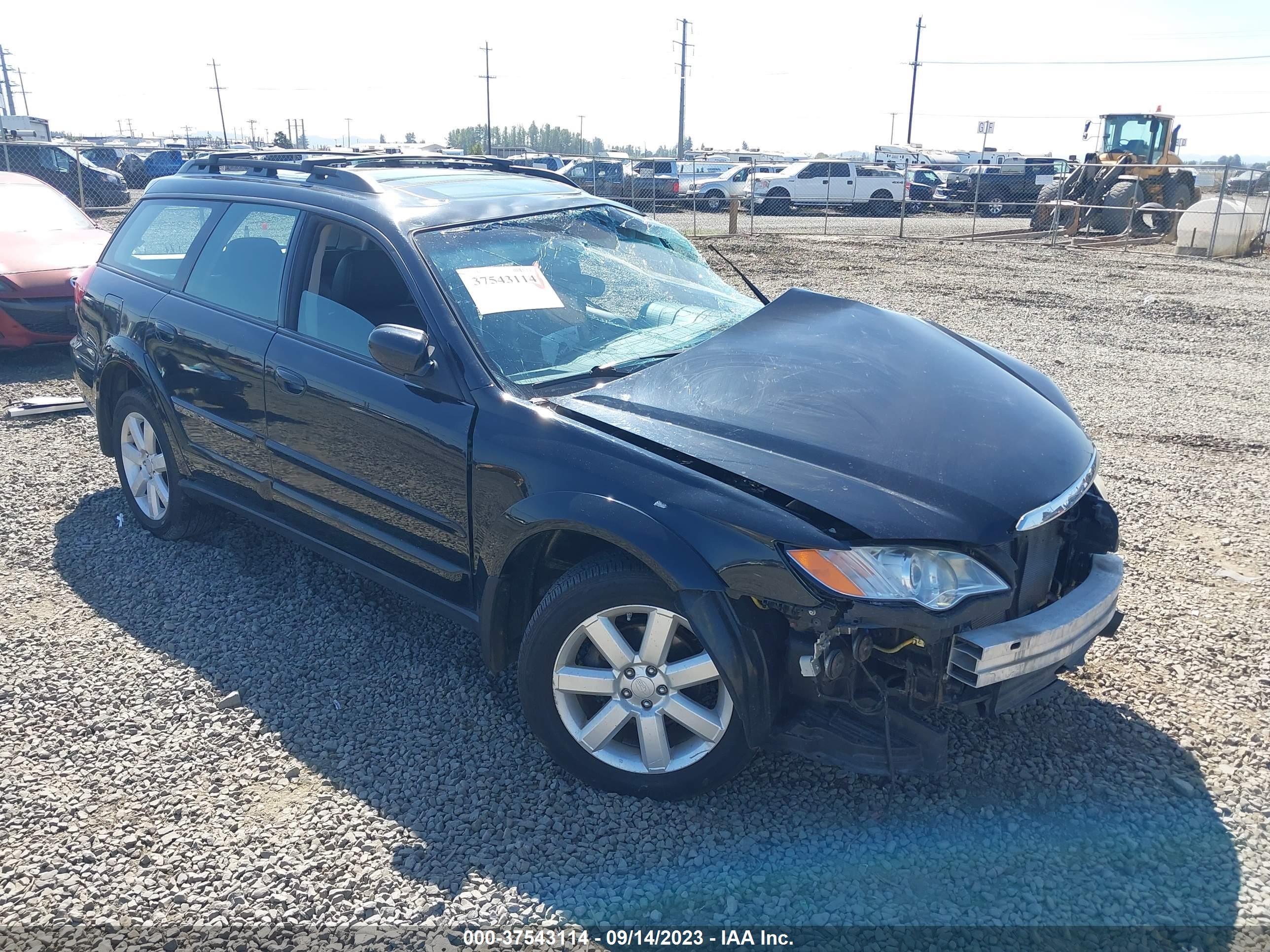 SUBARU OUTBACK 2008 4s4bp62c087351178