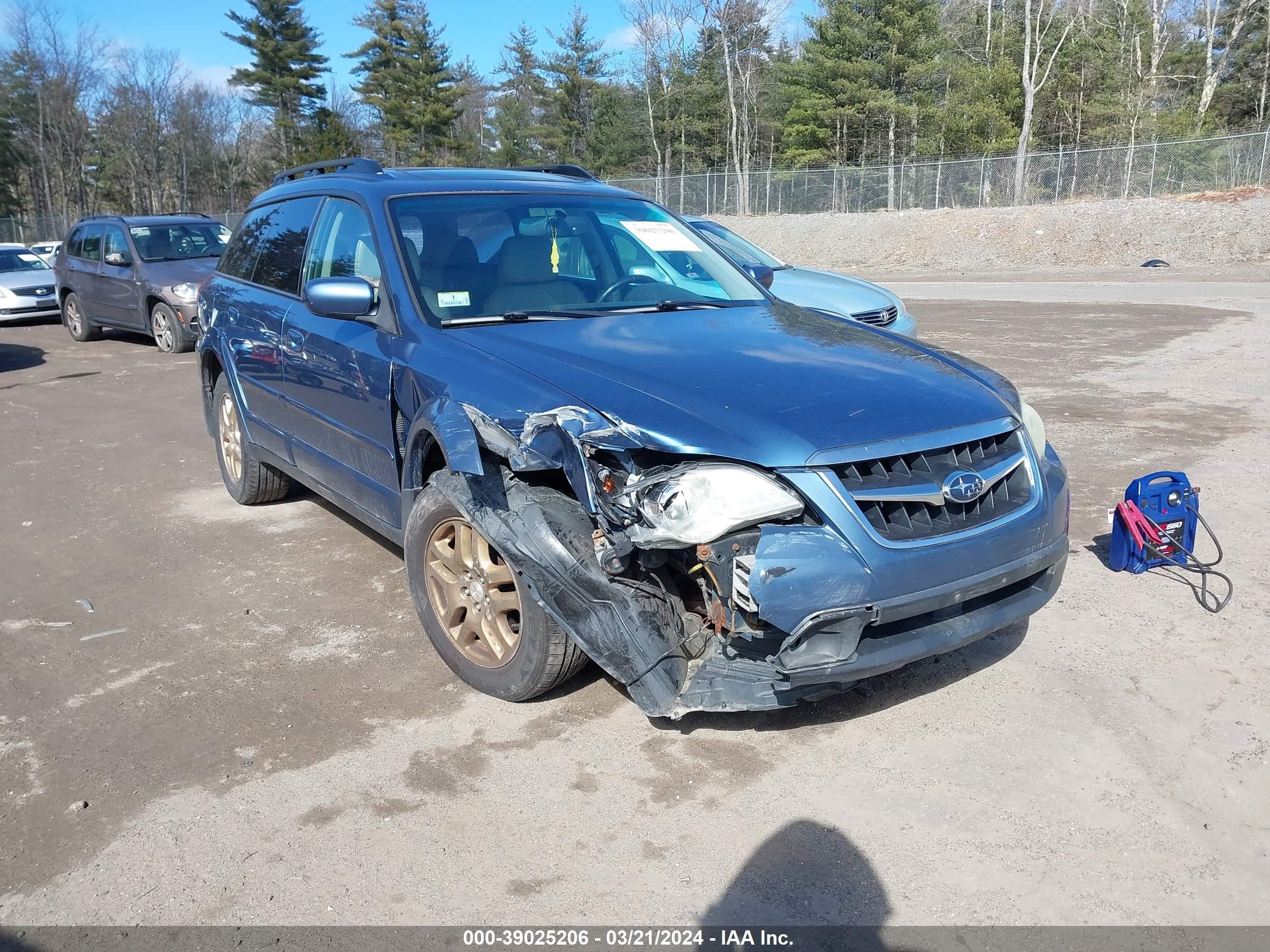 SUBARU OUTBACK 2008 4s4bp62c087363816