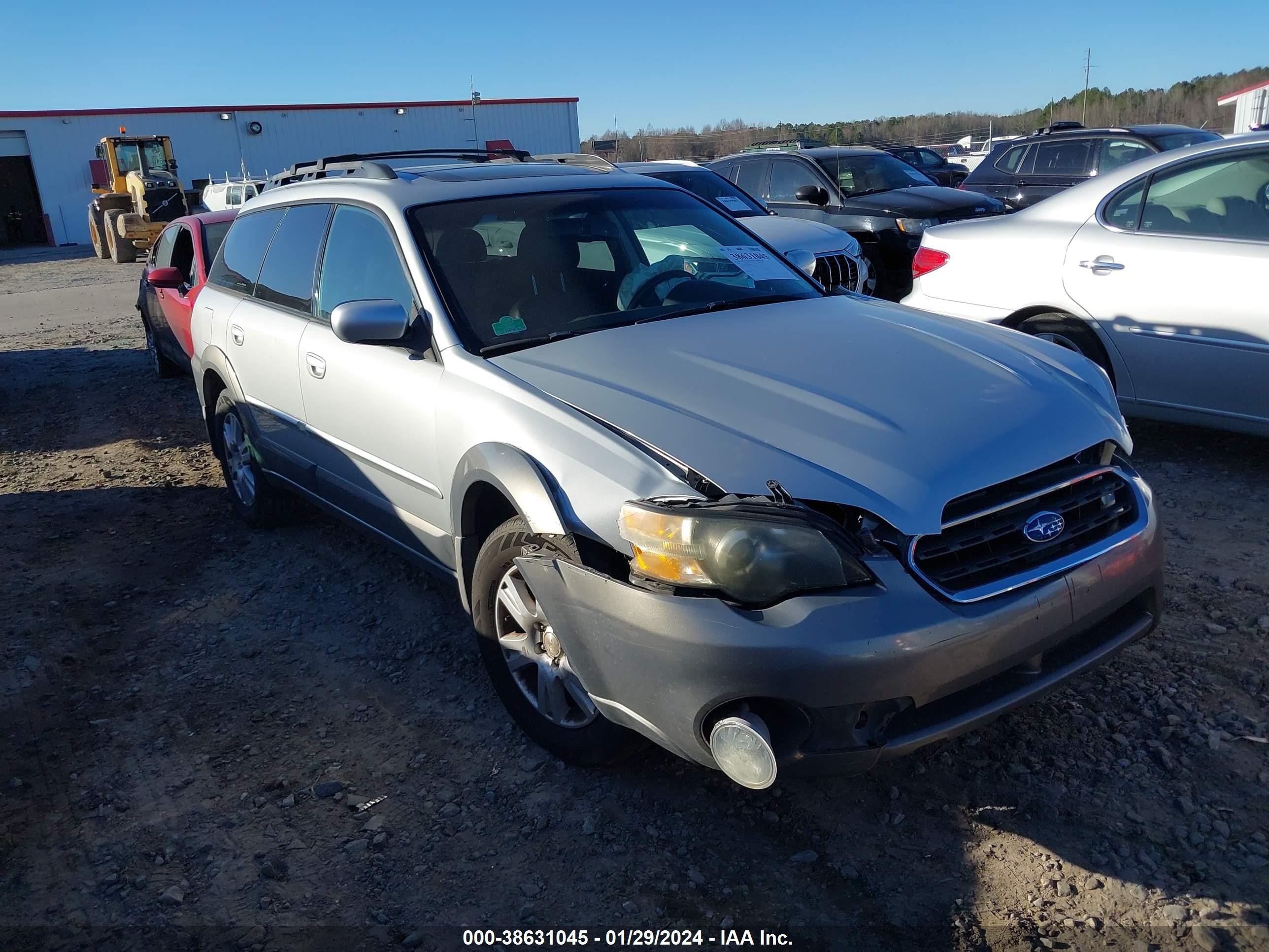 SUBARU OUTBACK 2005 4s4bp62c257384193