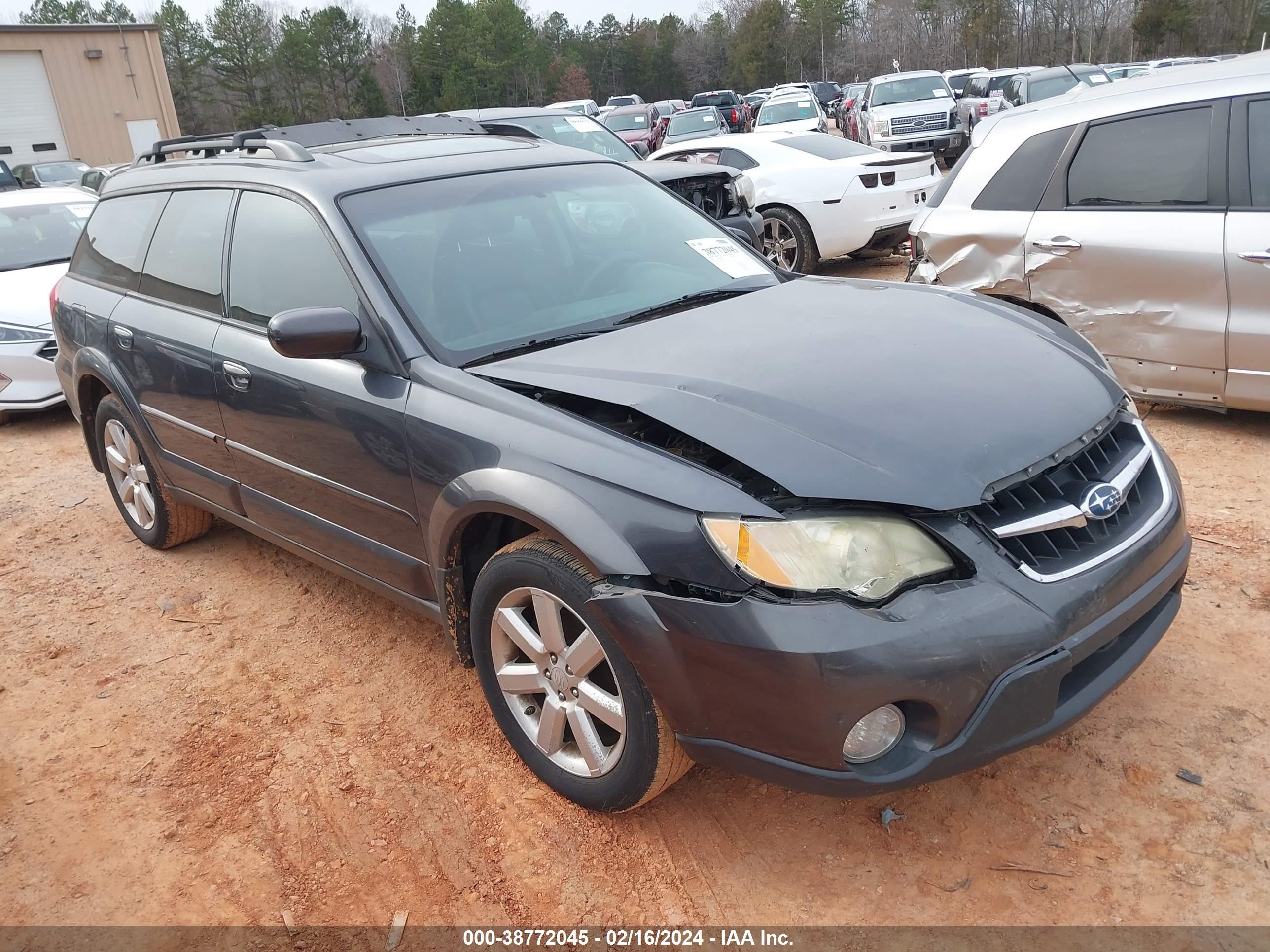 SUBARU OUTBACK 2008 4s4bp62c287359976