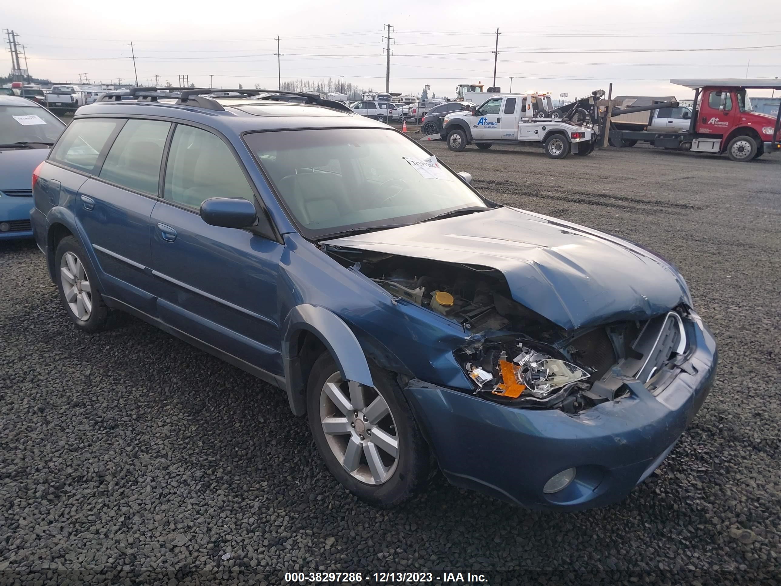 SUBARU OUTBACK 2007 4s4bp62c377302099