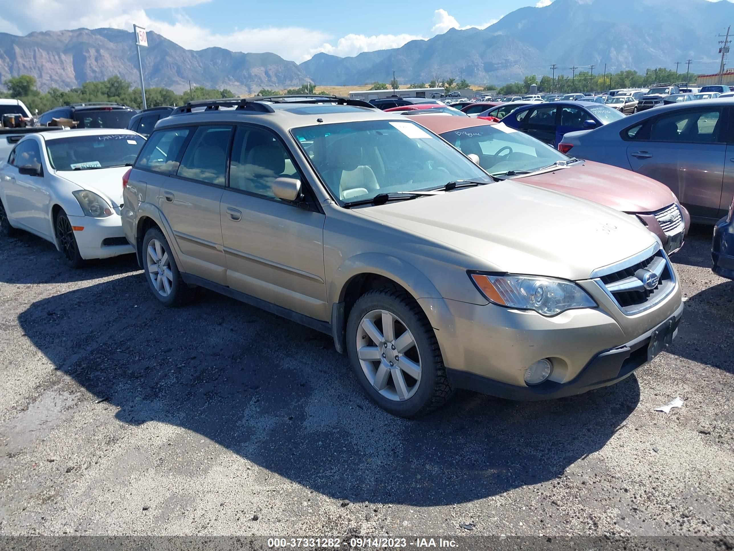 SUBARU OUTBACK 2008 4s4bp62c387354981