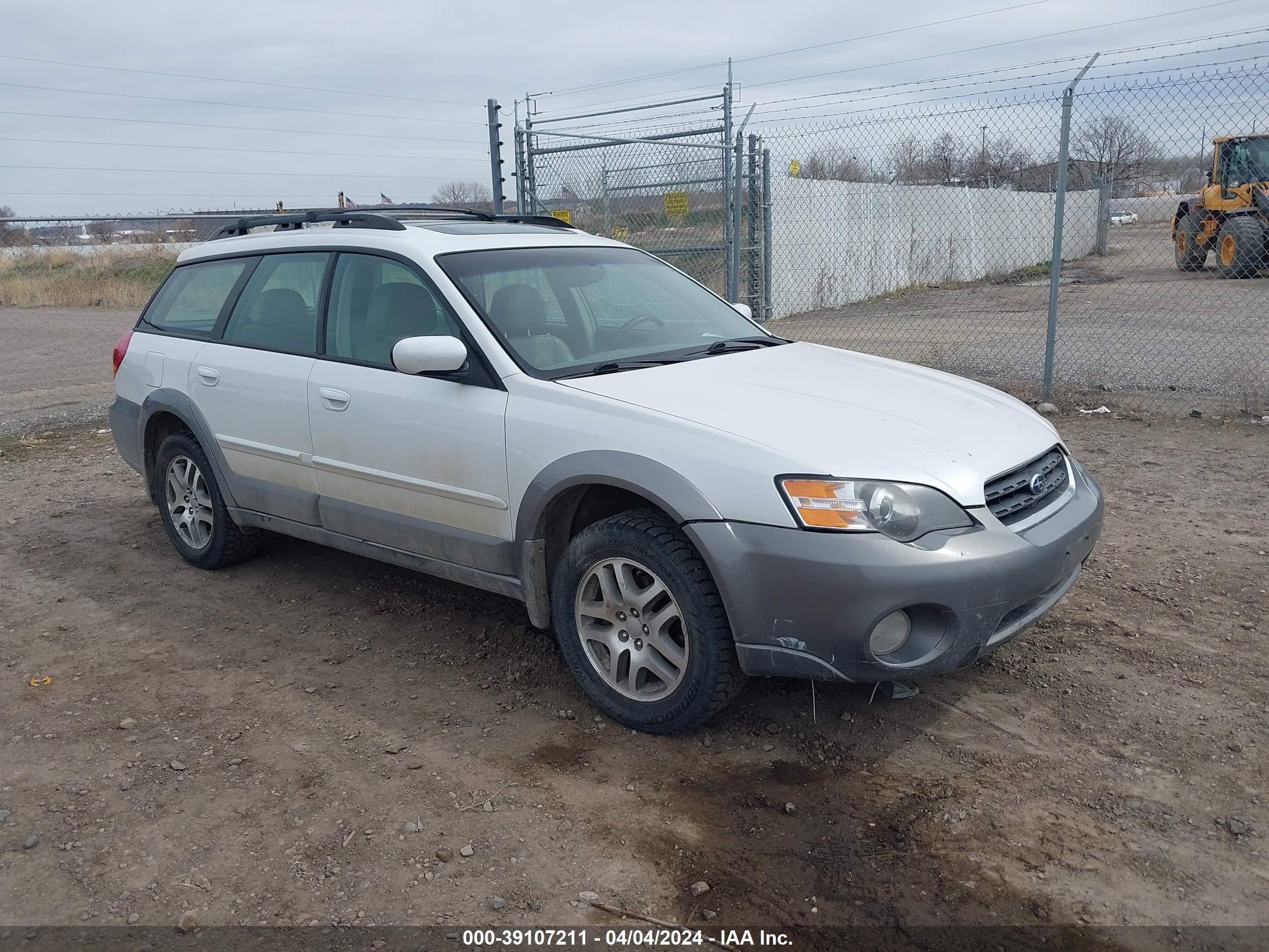 SUBARU OUTBACK 2005 4s4bp62c557307771