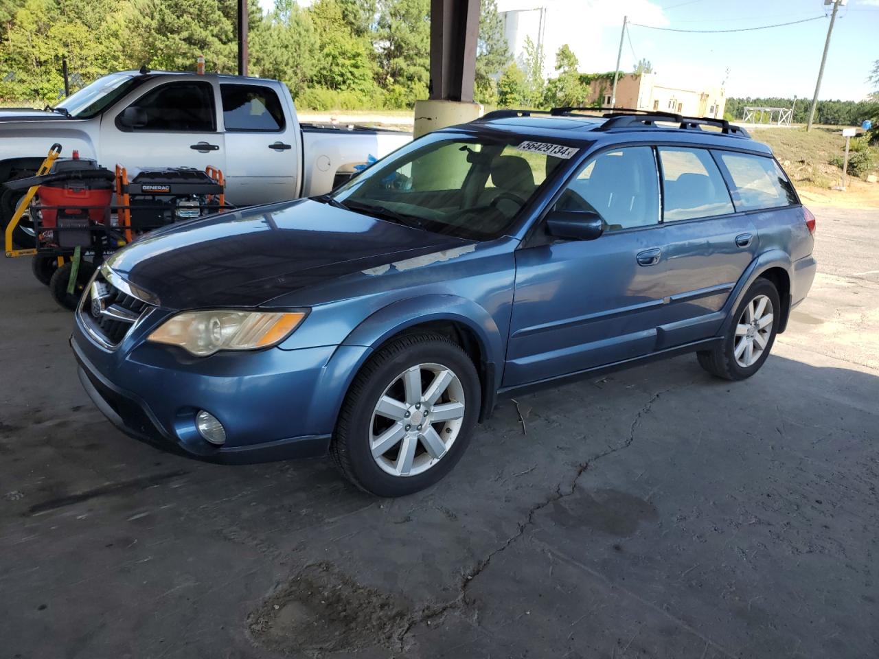 SUBARU OUTBACK 2008 4s4bp62c587334800