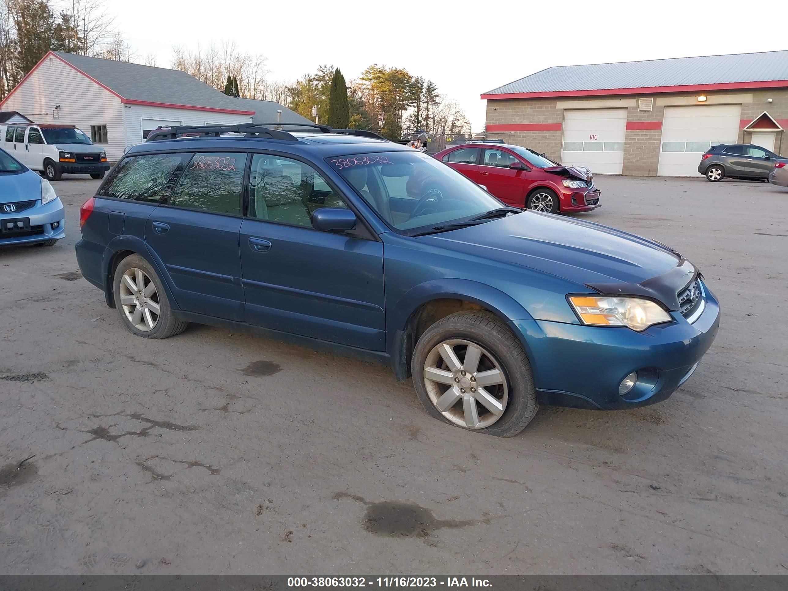 SUBARU OUTBACK 2006 4s4bp62c667300233