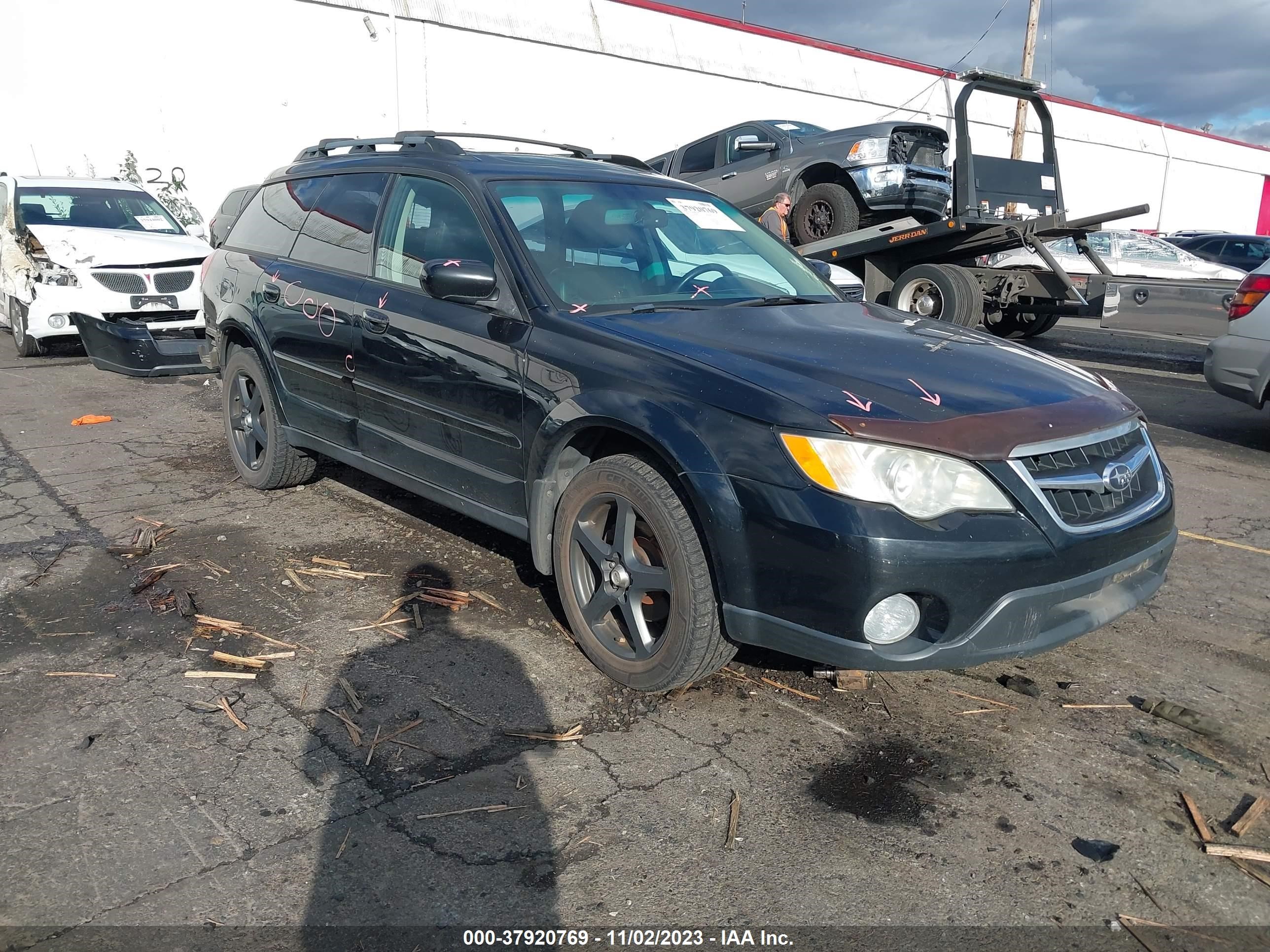 SUBARU OUTBACK 2008 4s4bp62c787332143