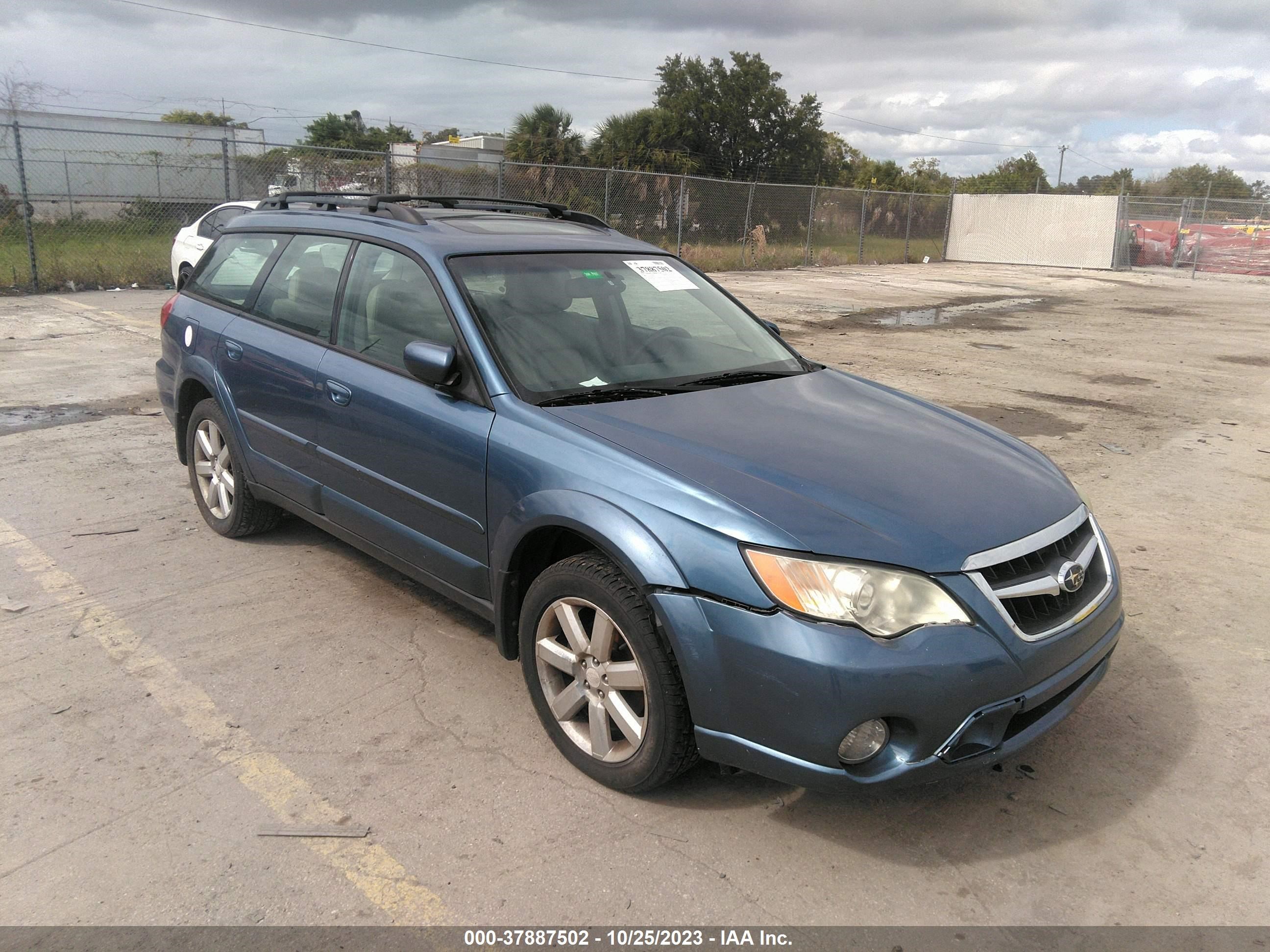 SUBARU OUTBACK 2008 4s4bp62c887329767