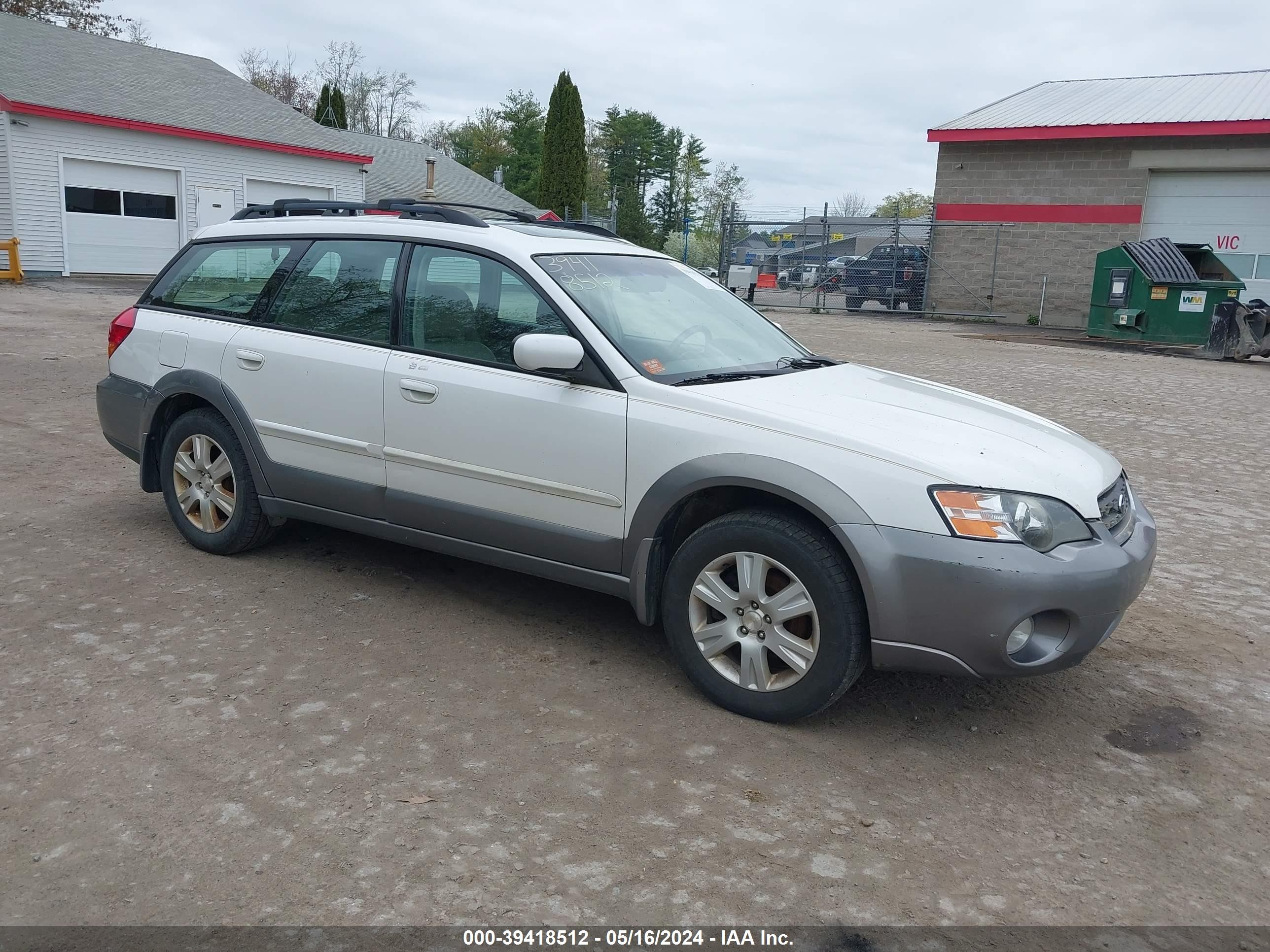 SUBARU OUTBACK 2005 4s4bp62c957376074