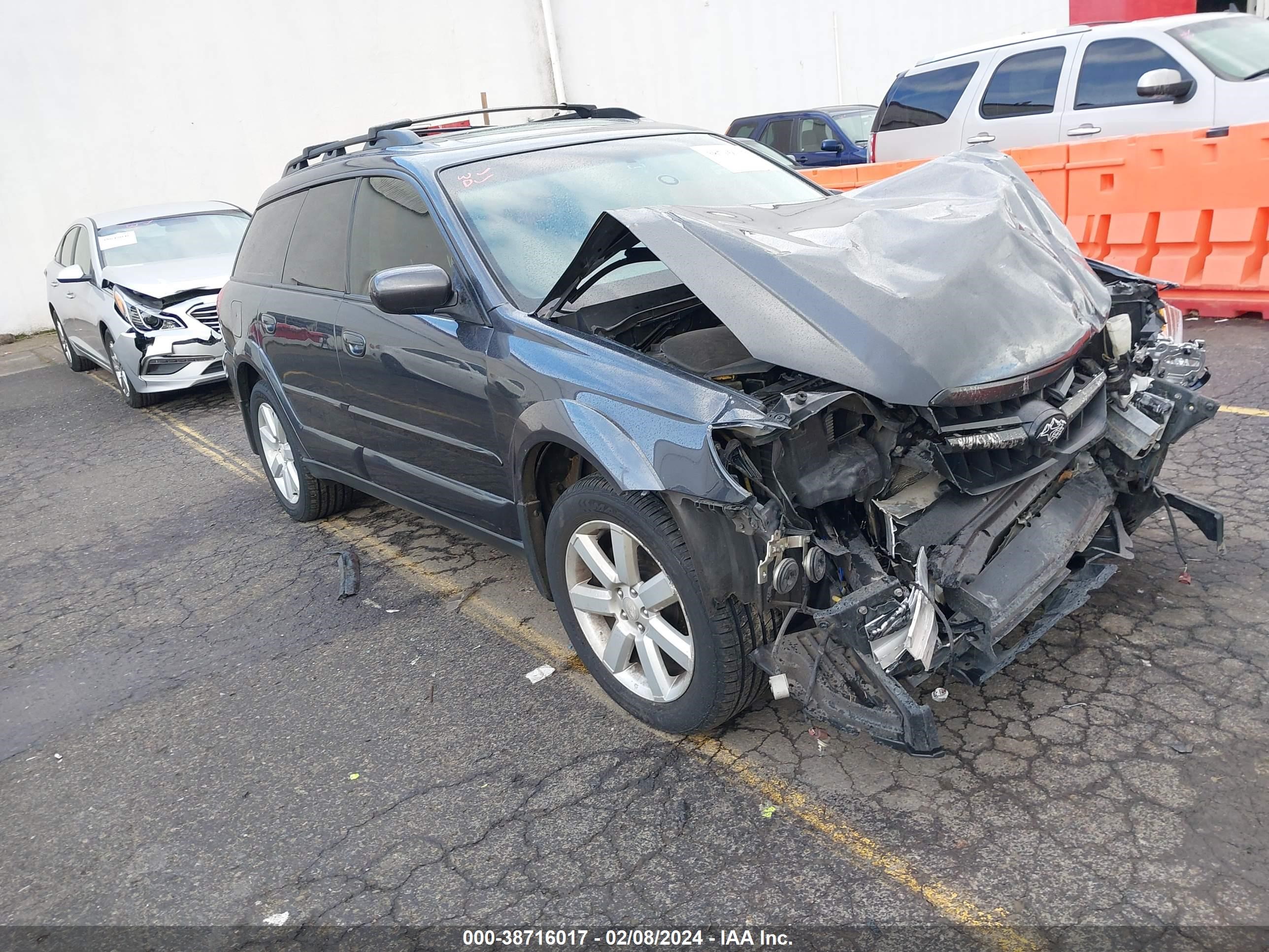 SUBARU OUTBACK 2008 4s4bp62c987352054