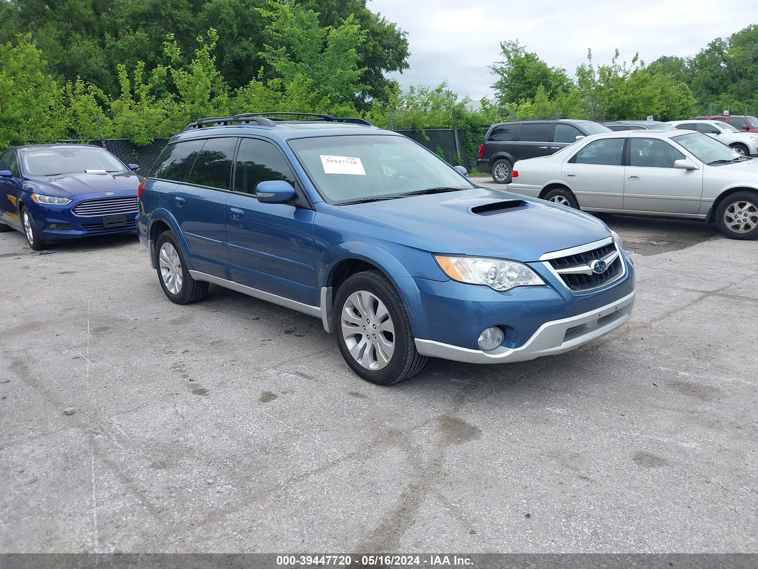 SUBARU OUTBACK 2008 4s4bp63c084326779