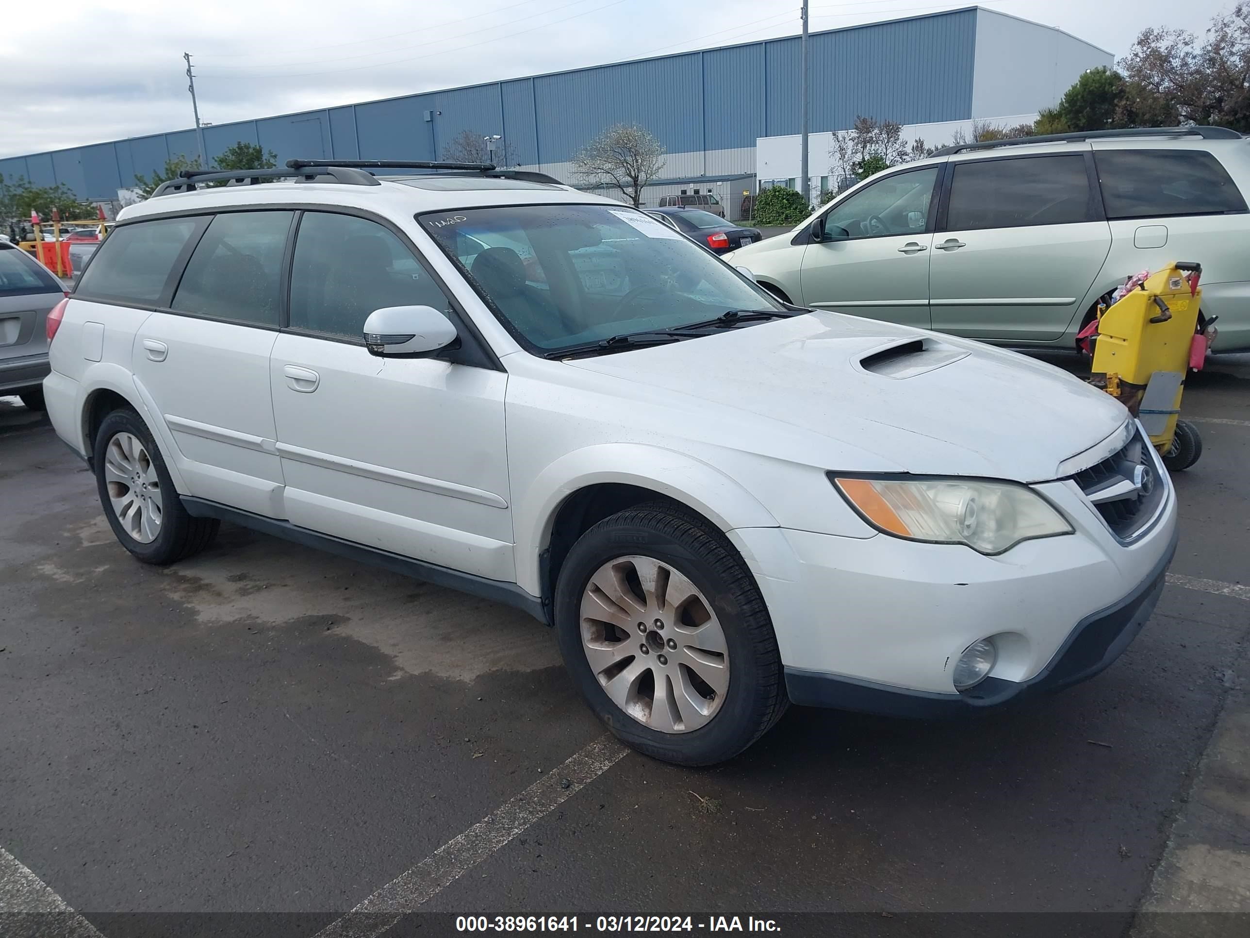 SUBARU OUTBACK 2008 4s4bp63c784301801