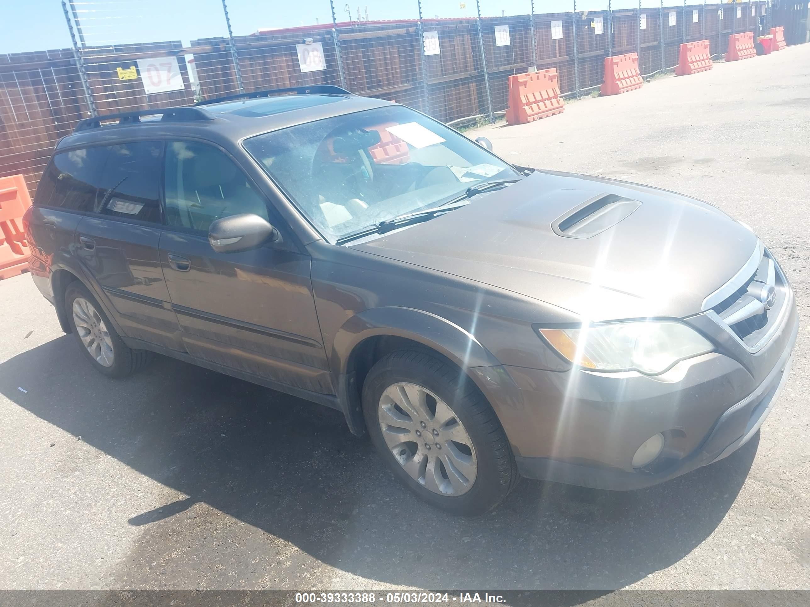 SUBARU OUTBACK 2009 4s4bp63c996328732