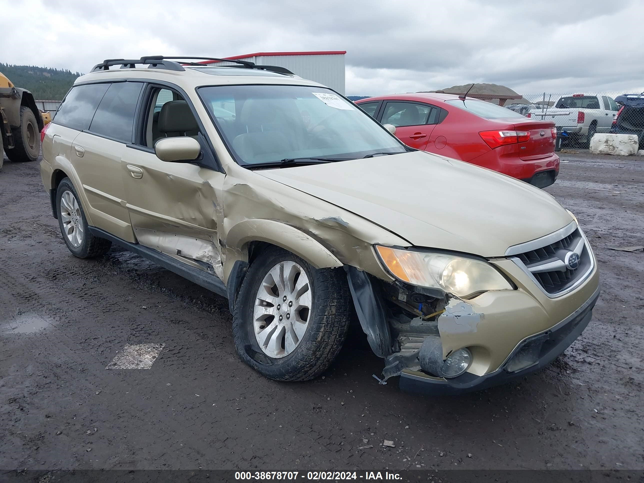 SUBARU OUTBACK 2009 4s4bp66c097332190