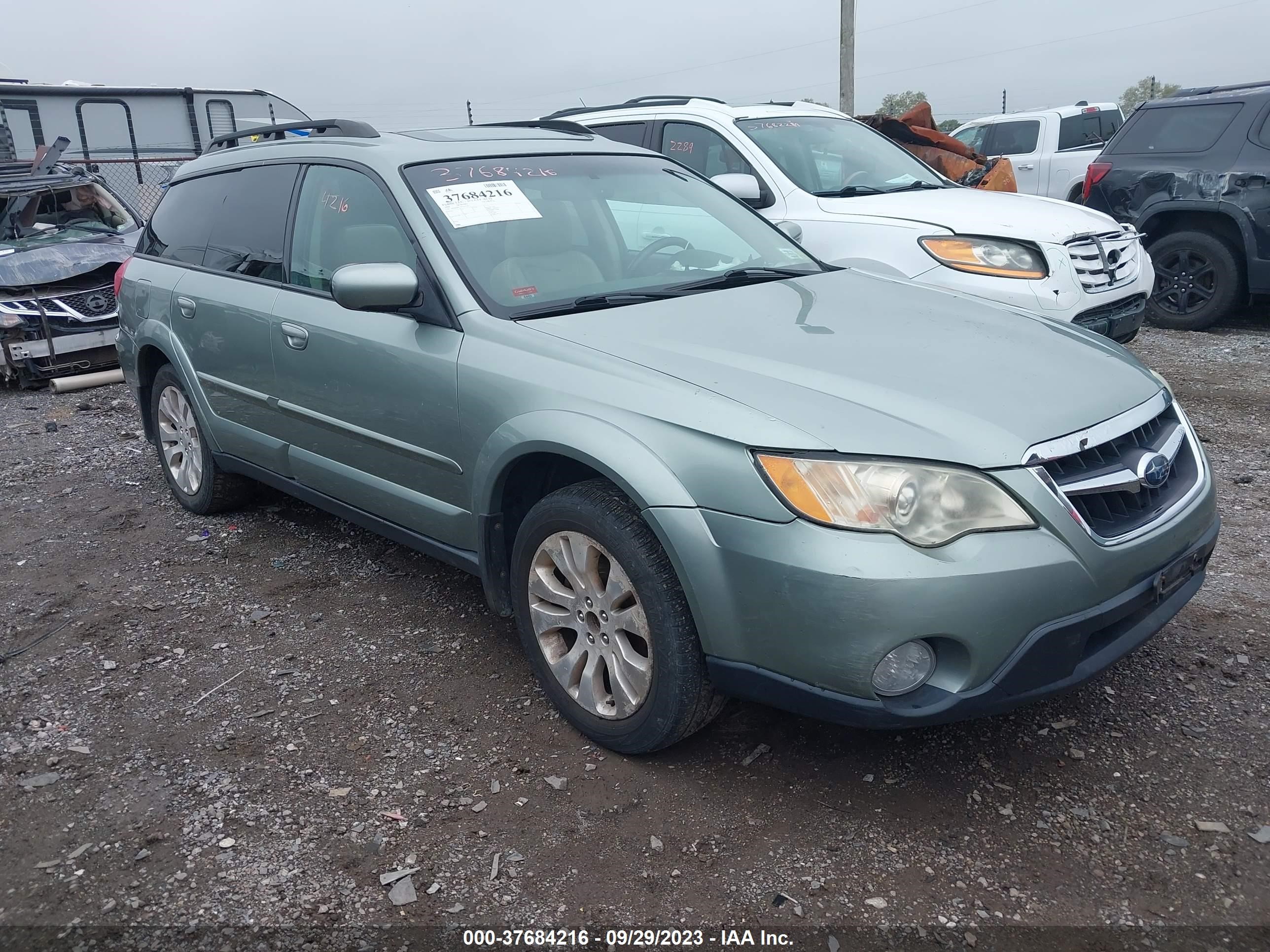 SUBARU OUTBACK 2009 4s4bp66c297317738