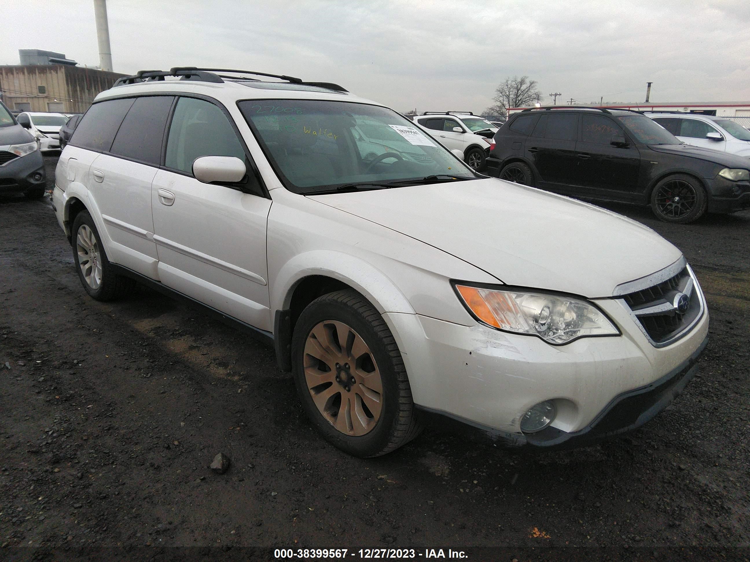 SUBARU OUTBACK 2009 4s4bp66c297333793