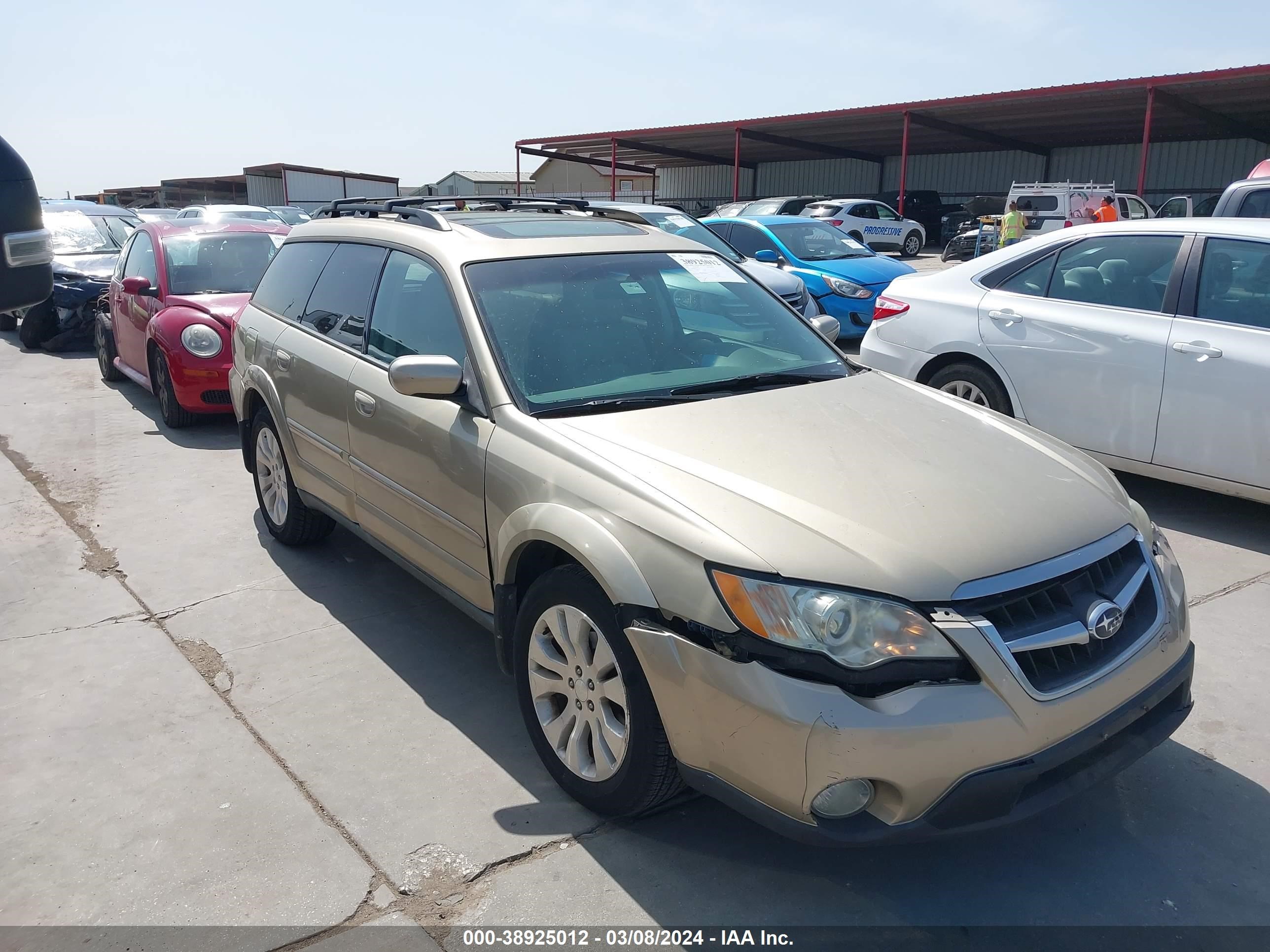 SUBARU OUTBACK 2009 4s4bp66c397329333