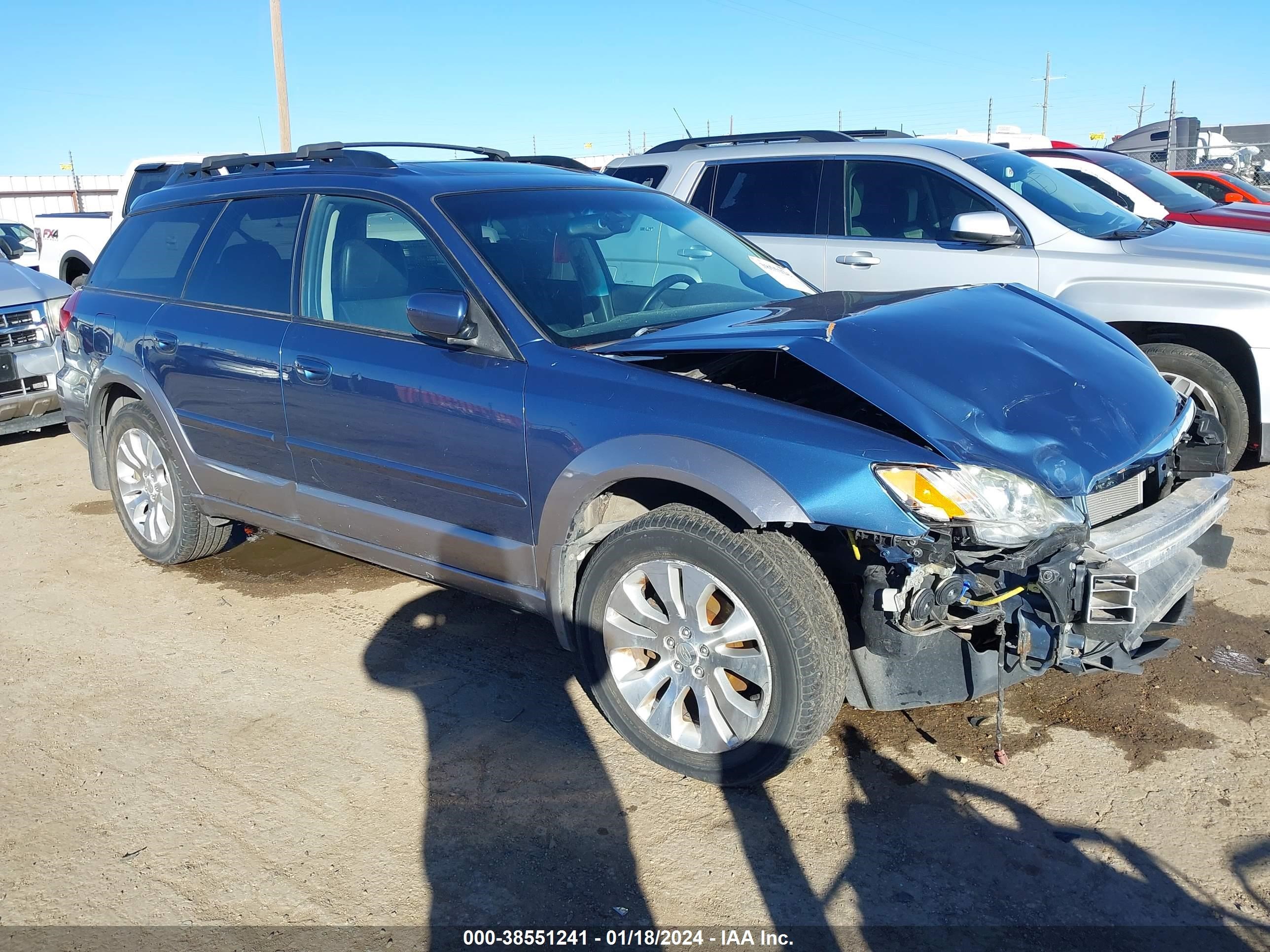 SUBARU OUTBACK 2. 2009 4s4bp66c597311917