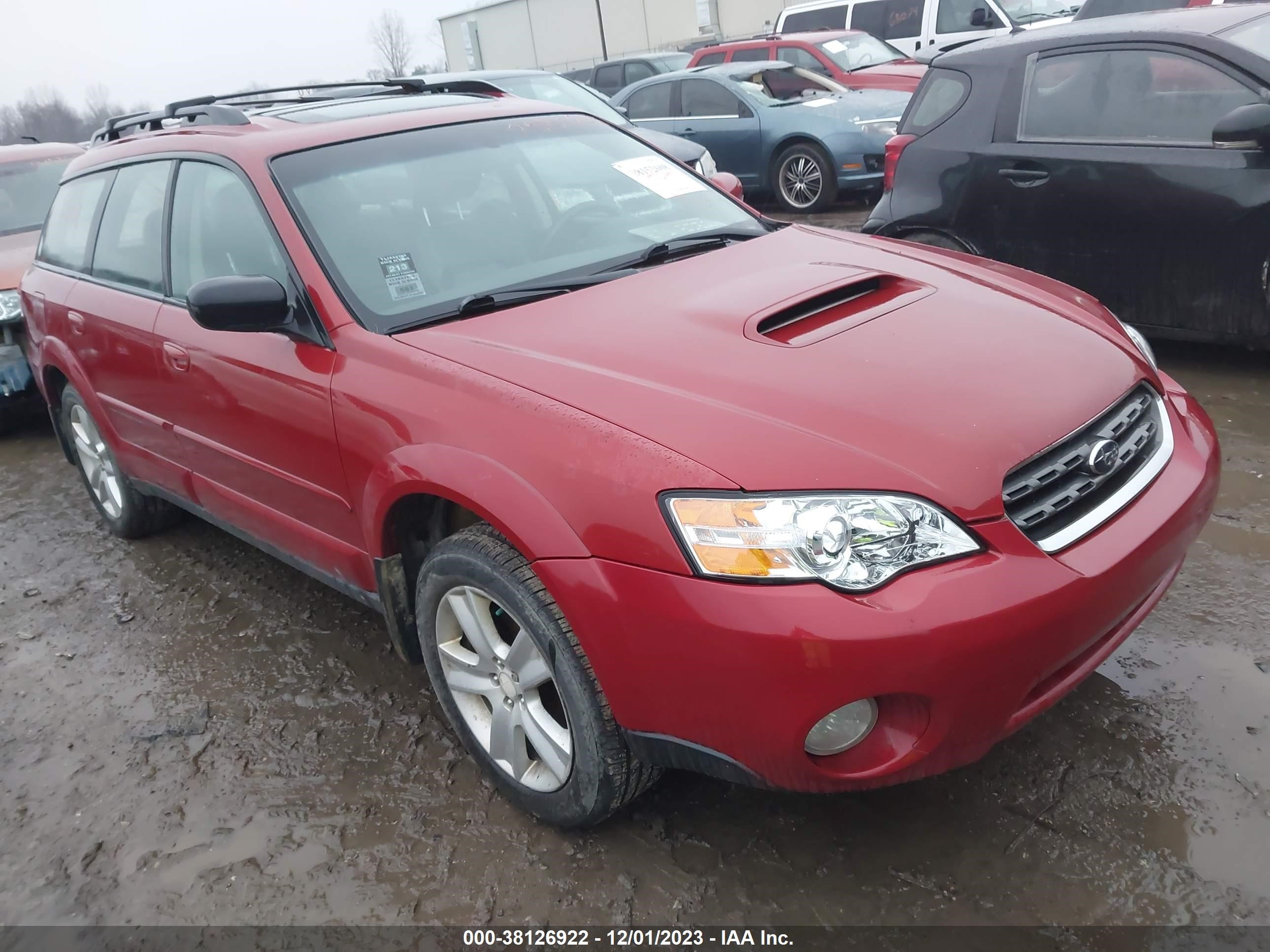 SUBARU OUTBACK 2006 4s4bp67c366362767