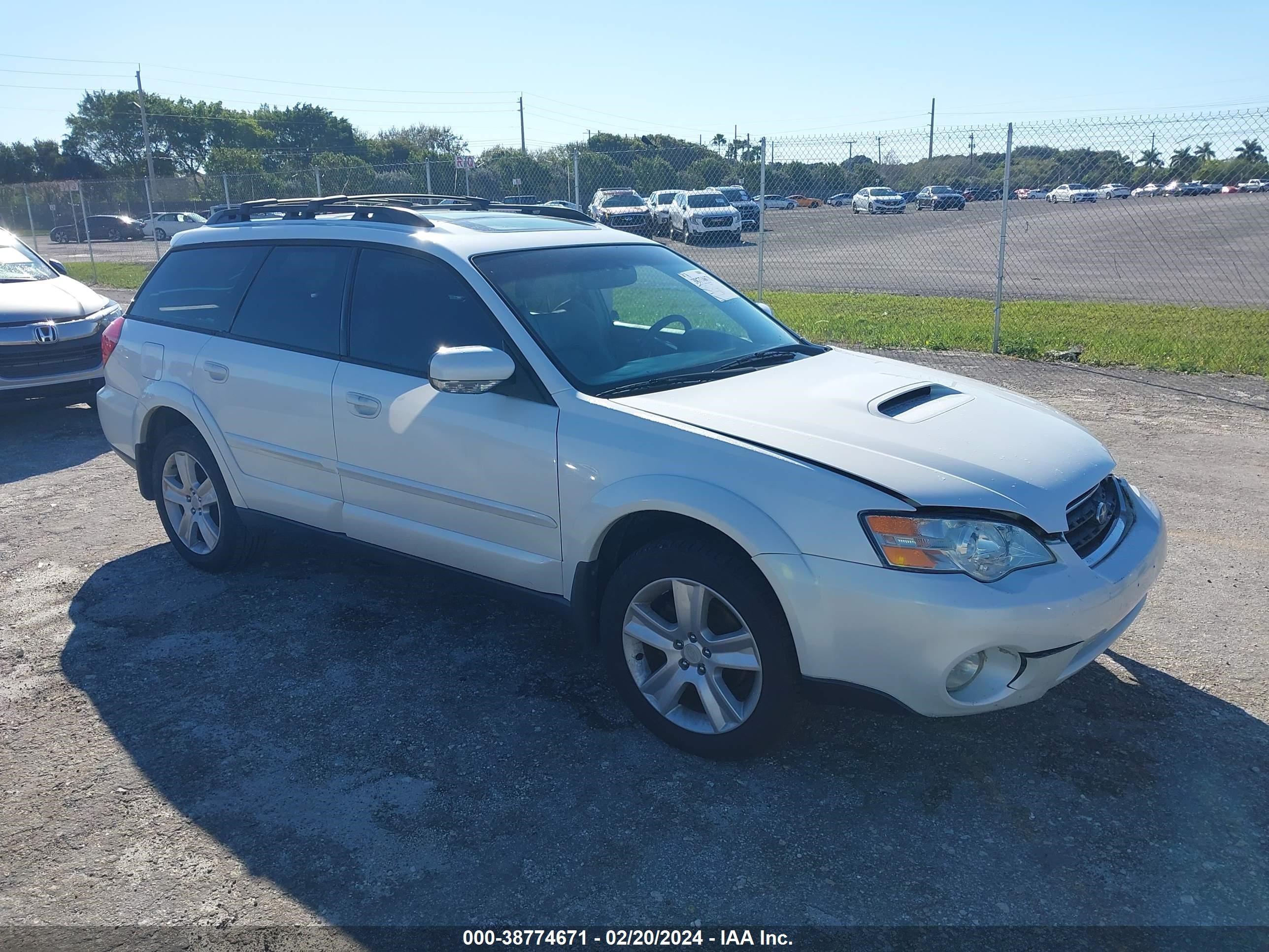 SUBARU OUTBACK 2006 4s4bp67c464344922