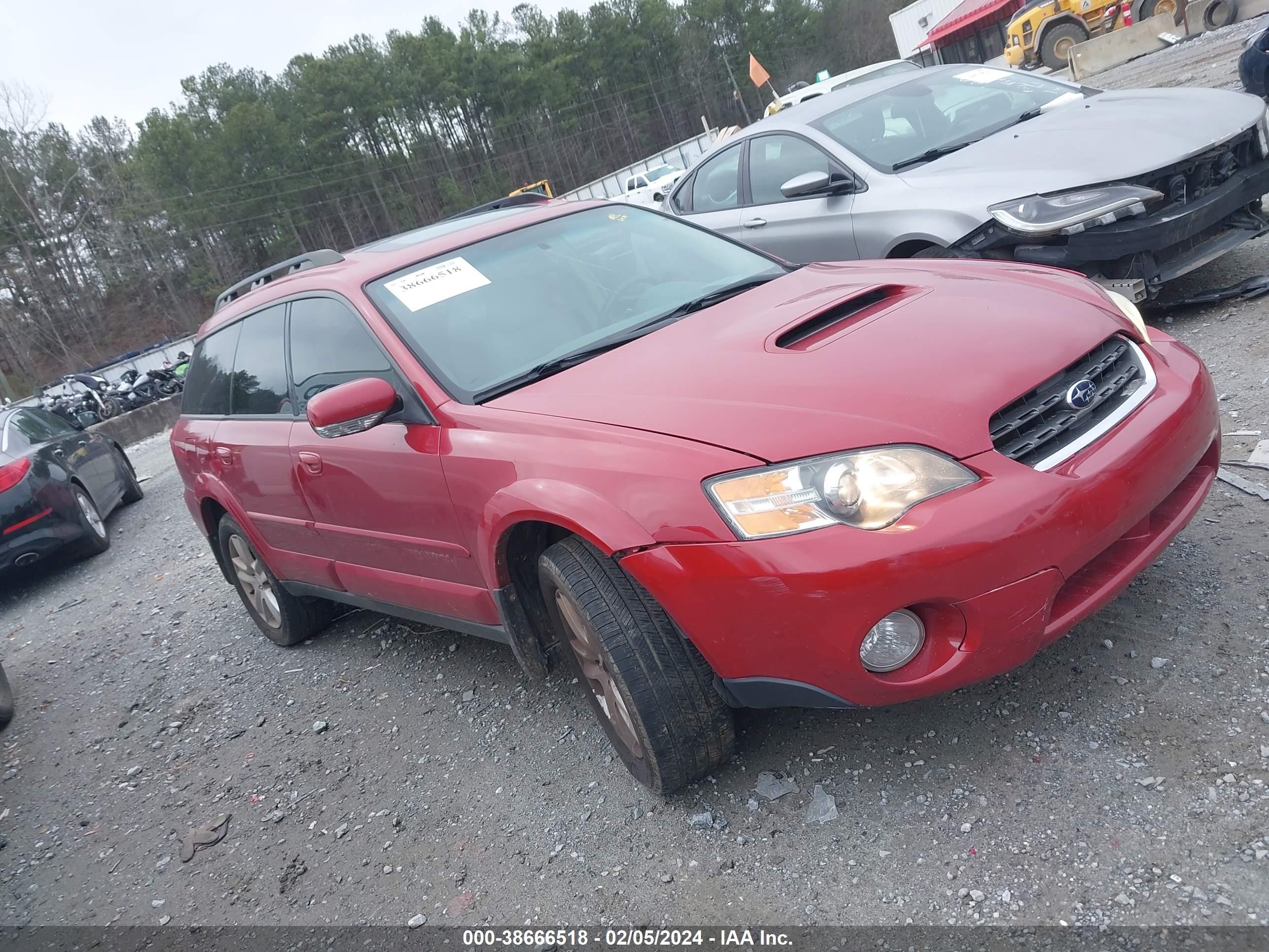 SUBARU OUTBACK 2005 4s4bp67c954351945