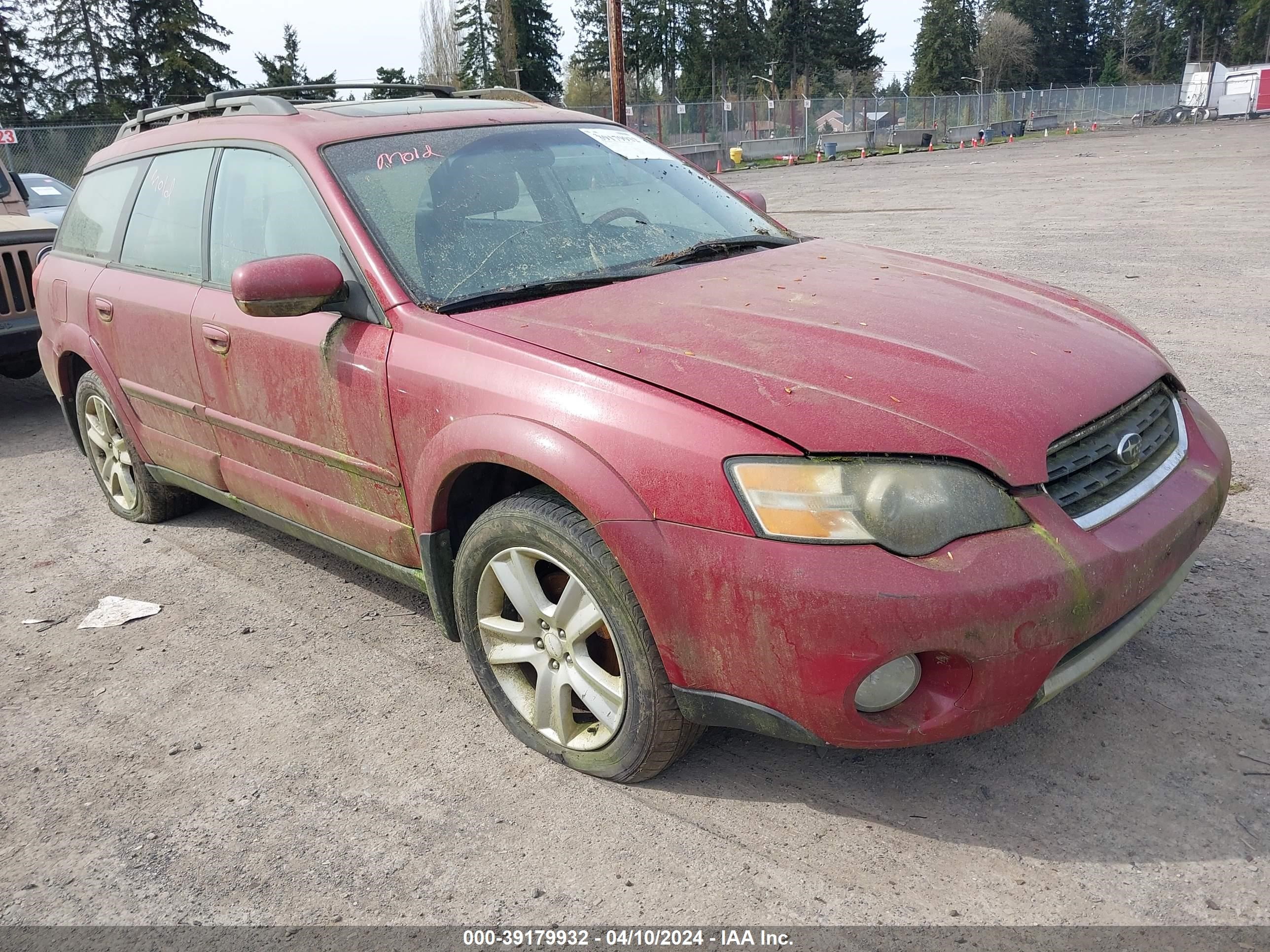 SUBARU OUTBACK 2005 4s4bp85c554377456