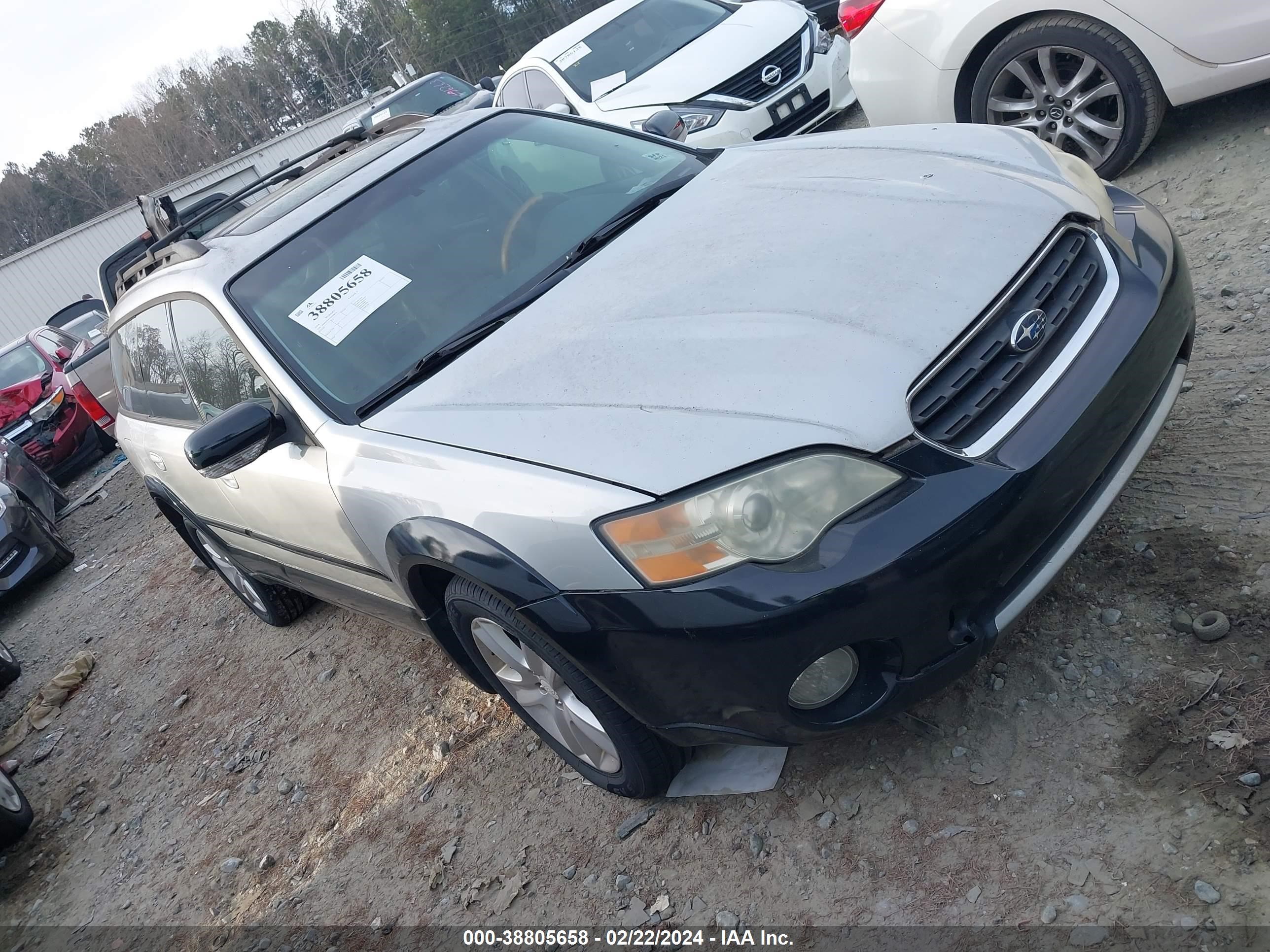 SUBARU OUTBACK 2006 4s4bp85c964308674