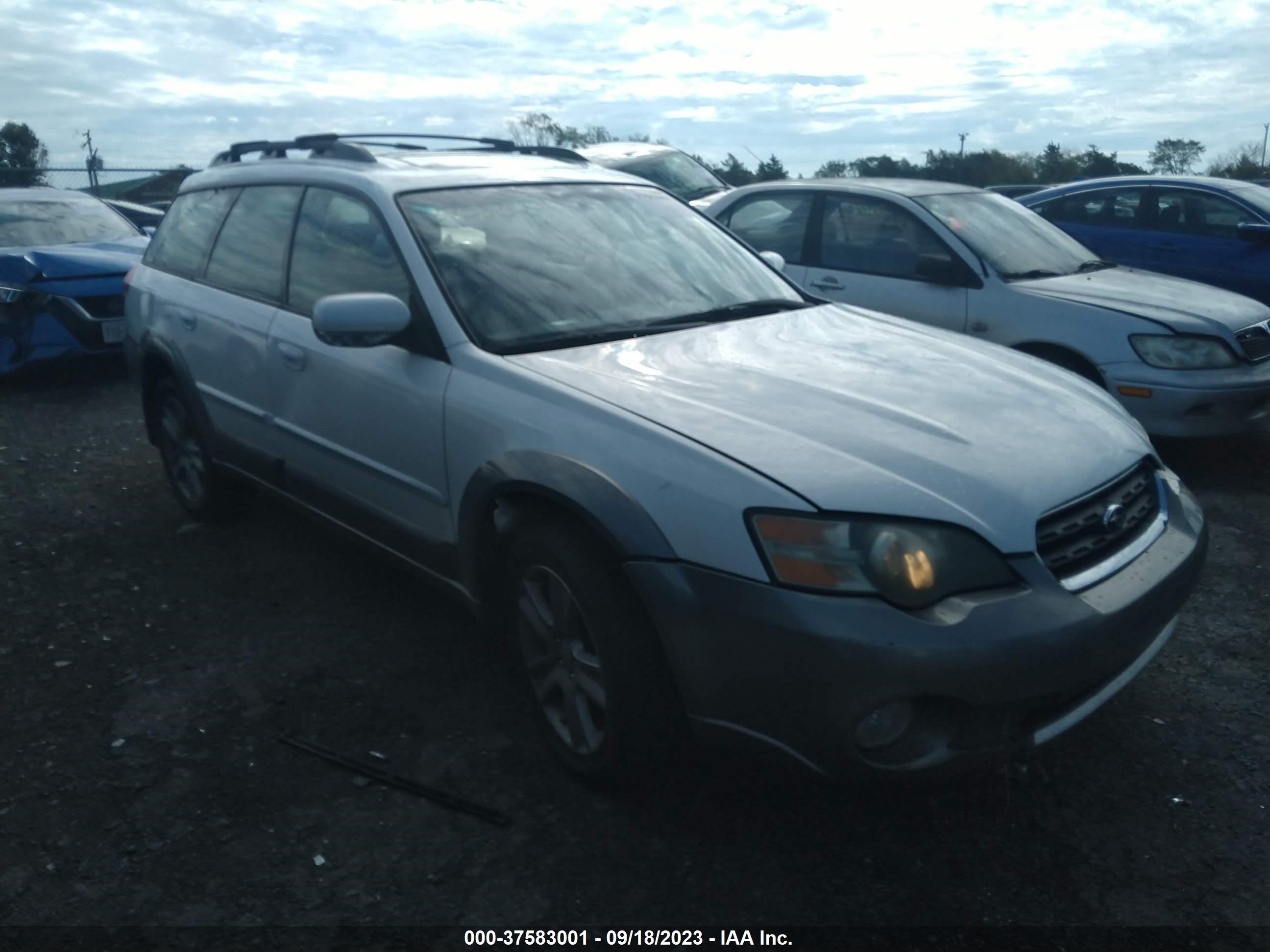 SUBARU OUTBACK 2005 4s4bp86c054314313