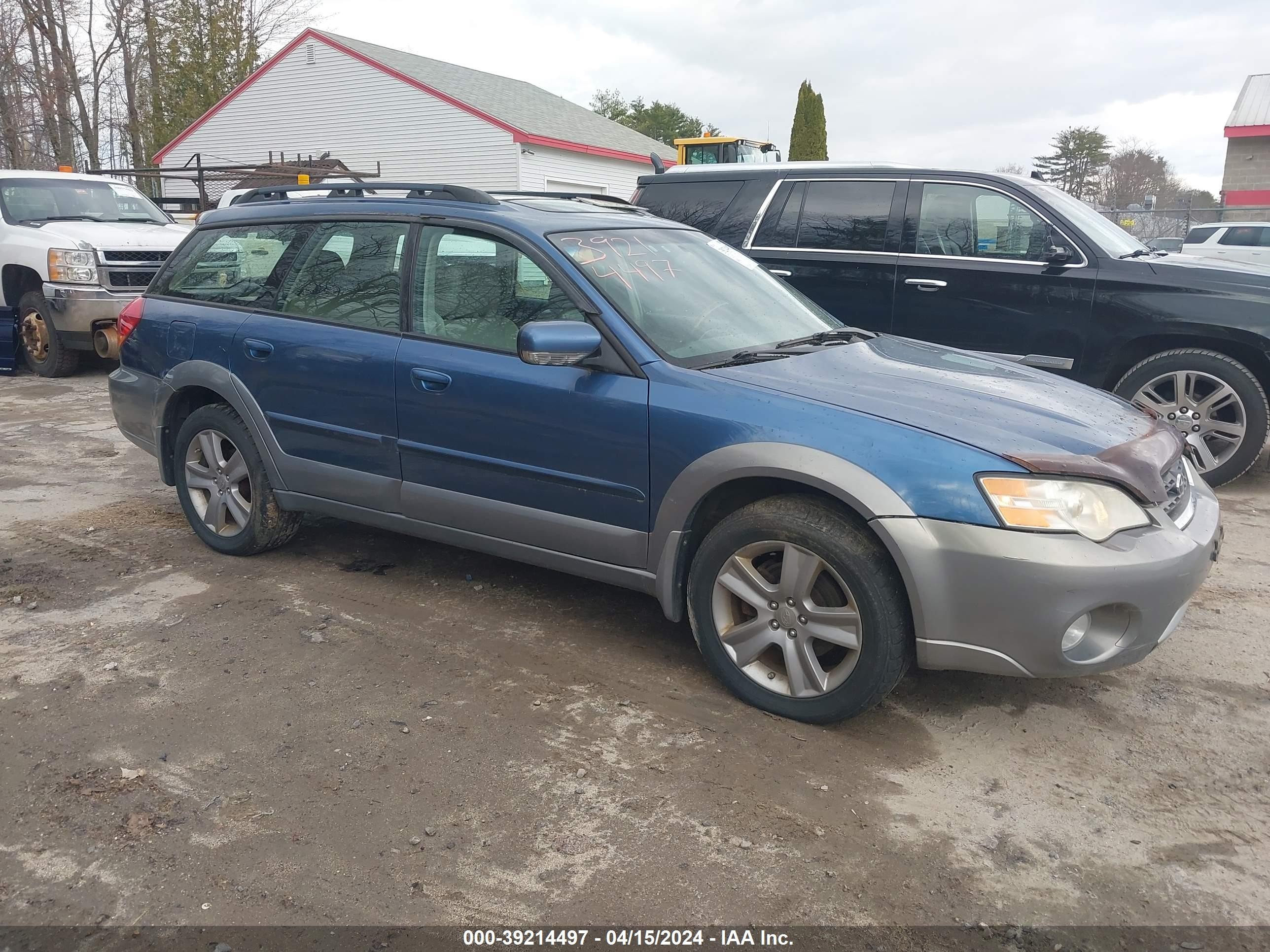 SUBARU OUTBACK 2007 4s4bp86c074337738